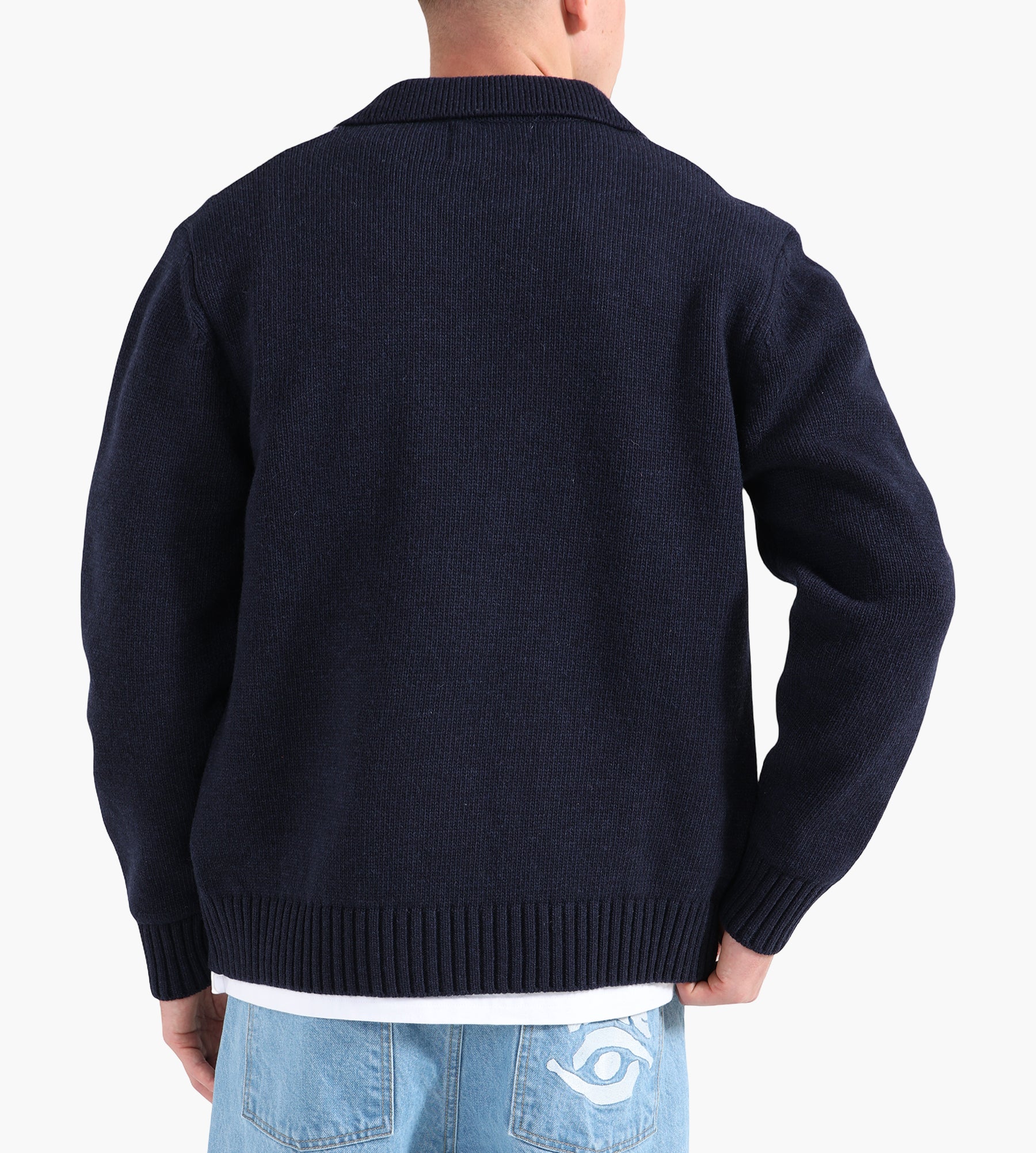 Arte Antwerp Cardigan Blue White