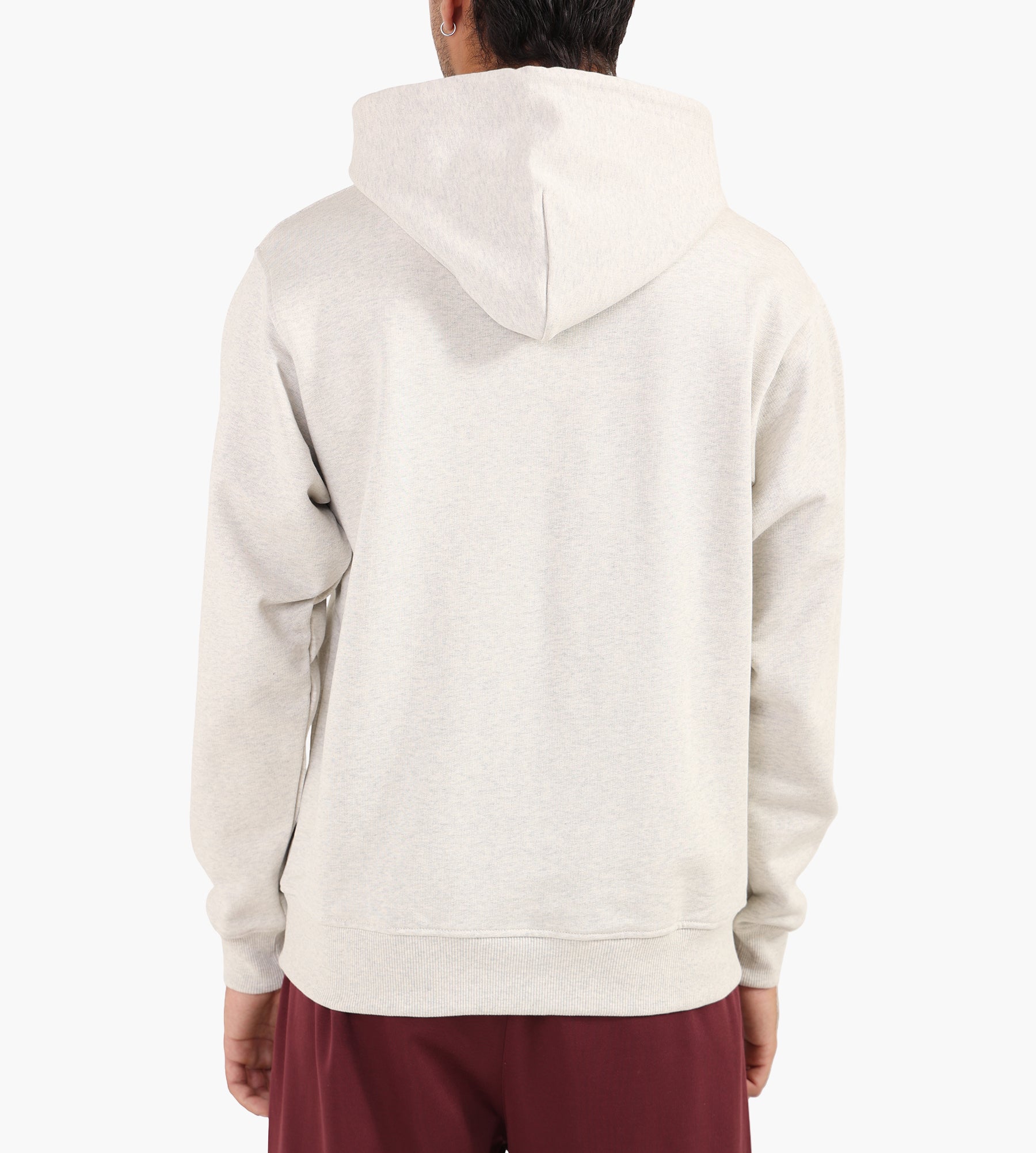 Drôle de Monsieur Le Hoodie Drùle Rose Heather Grey