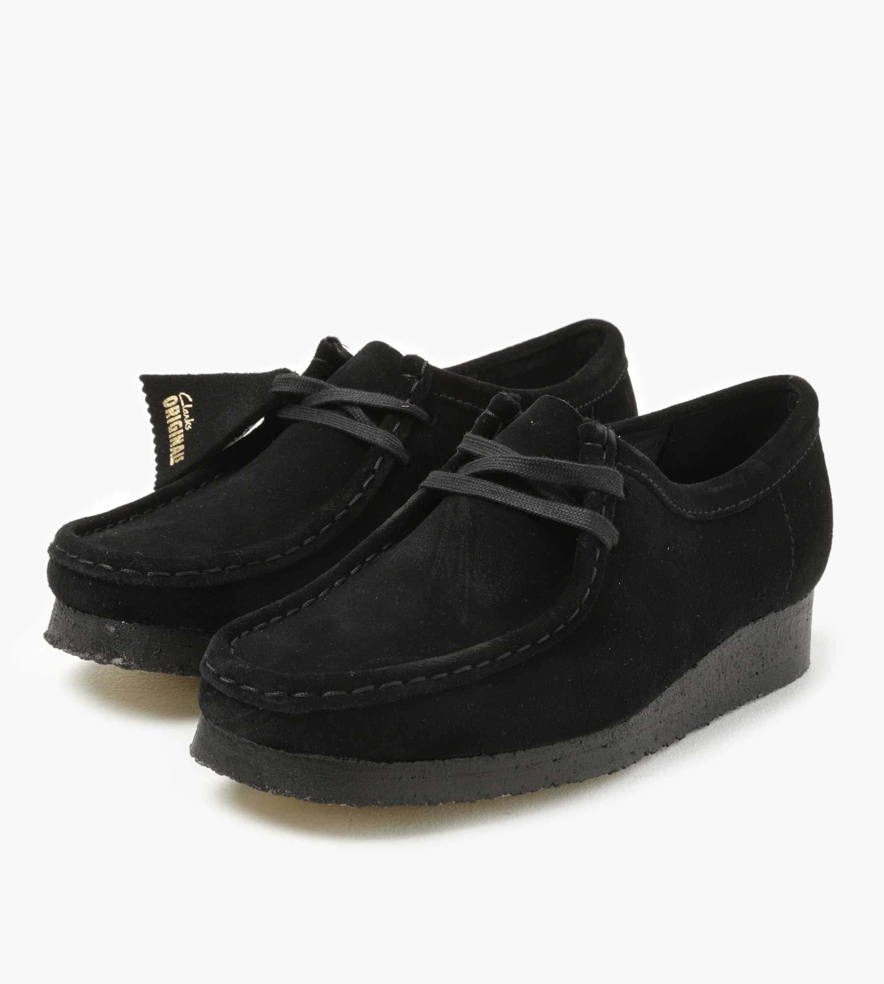 Clarks Originals W Black Suede