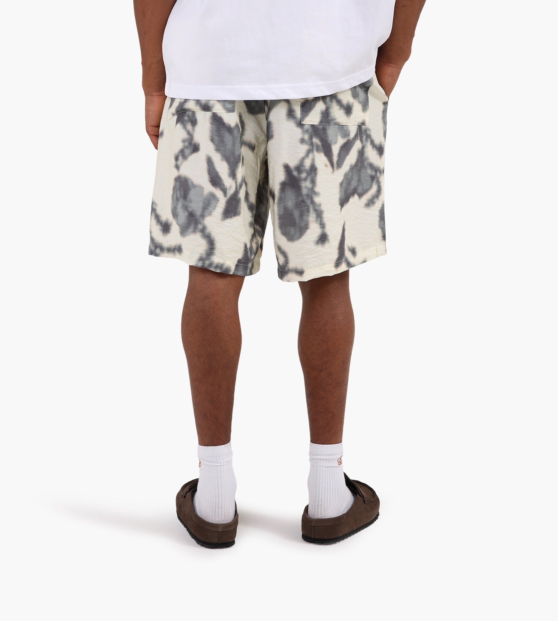 NN.07 Mike Shorts 5971 Ecru Print