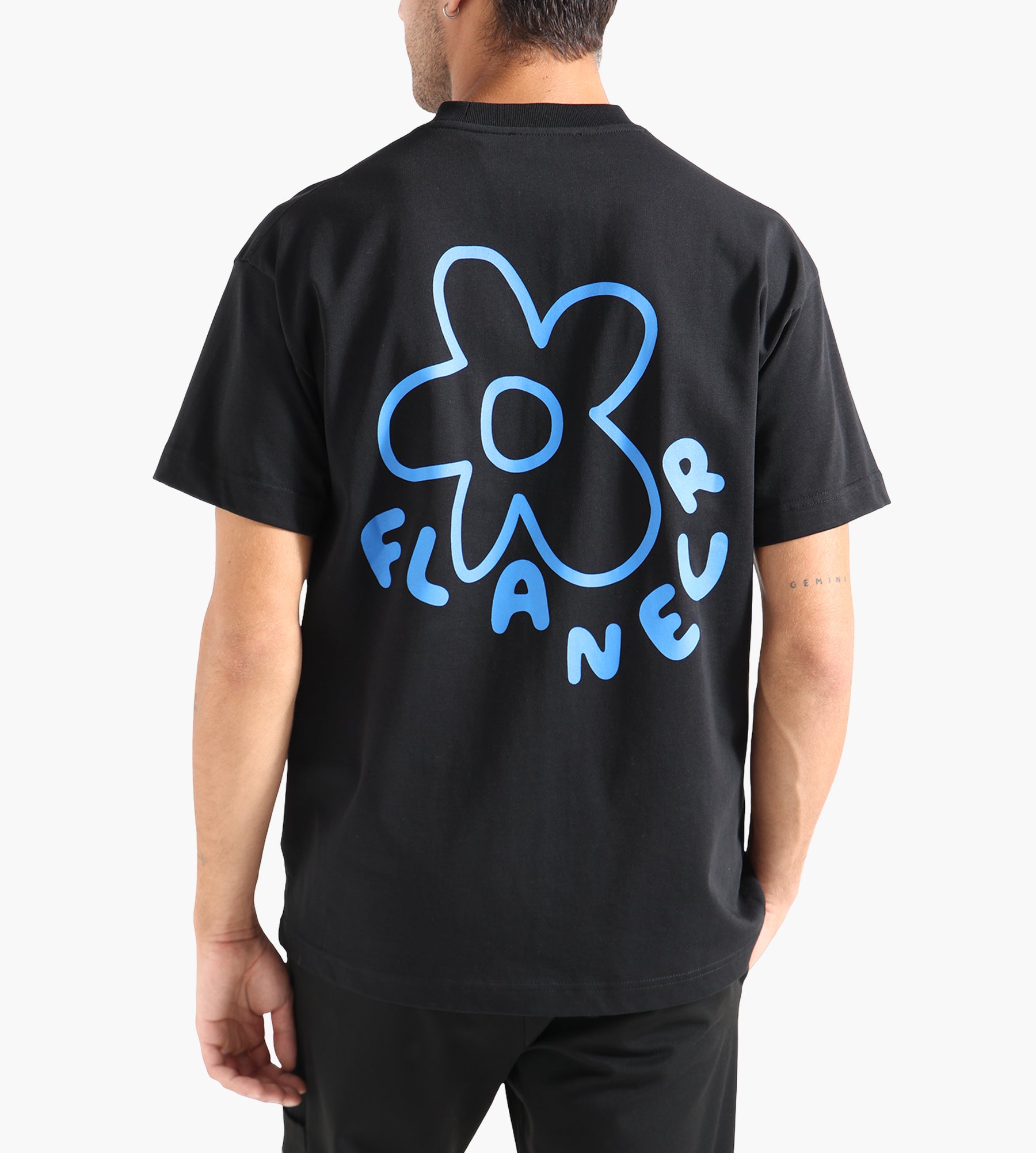 Flâneur Blossom T-Shirt Black