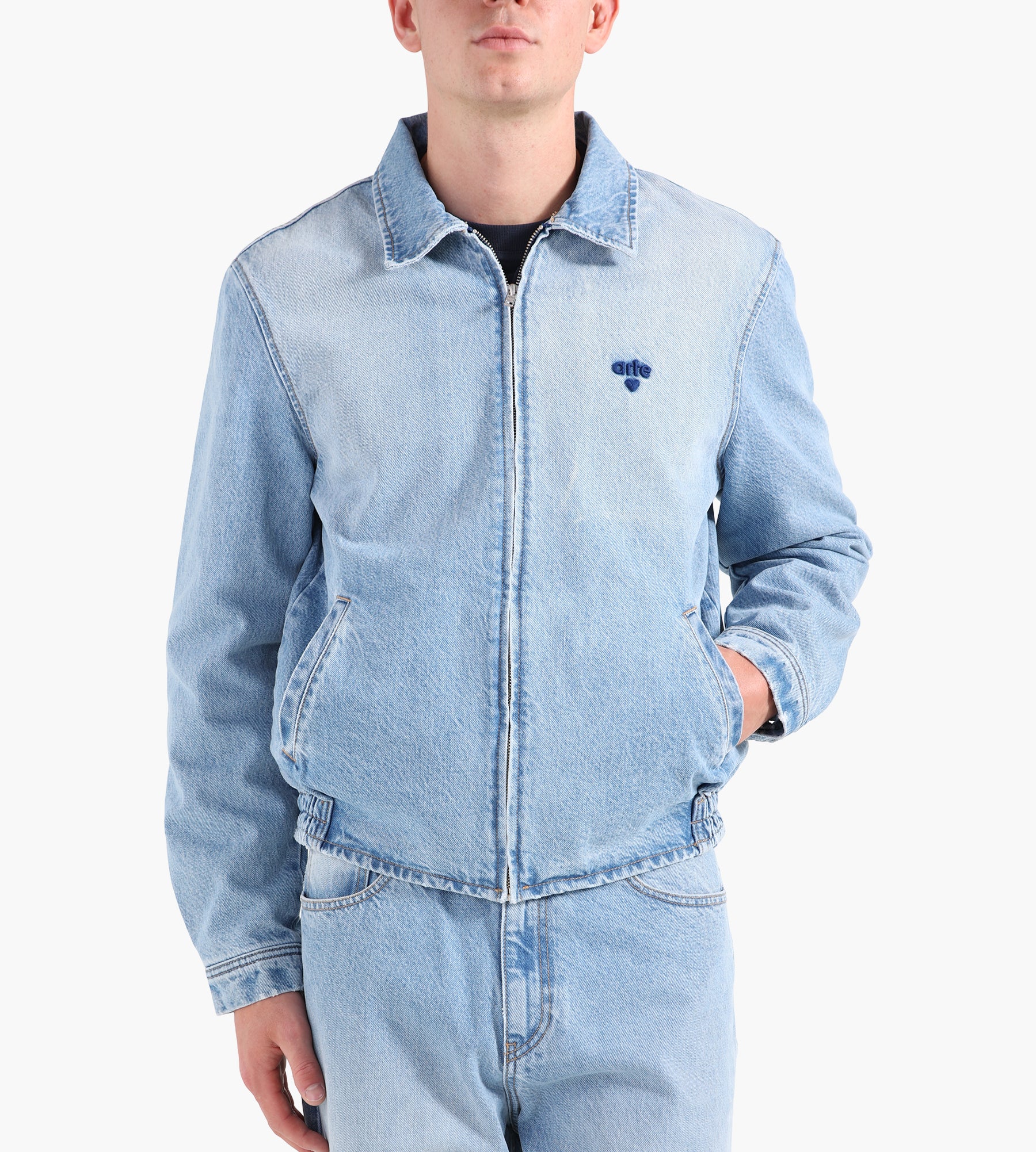 Arte Antwerp Heart Logo Jacket Bleach