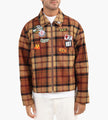 Carne Bollente Kiss My Patch Jacket Tartan