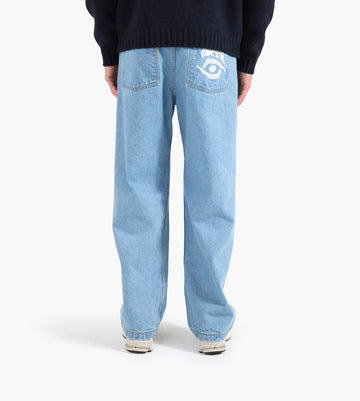 Arte Antwerp Back Pocket Graphic Pants Bleach