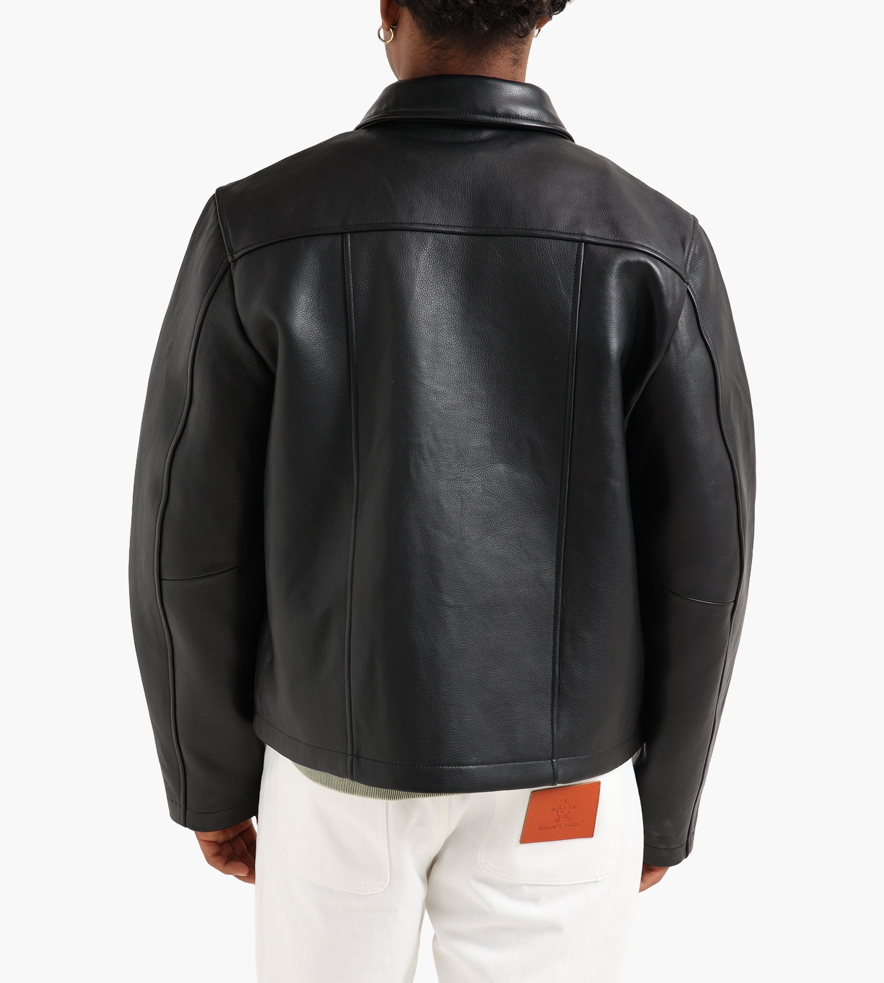 Won Hundred Dutton Leather Jacket Black