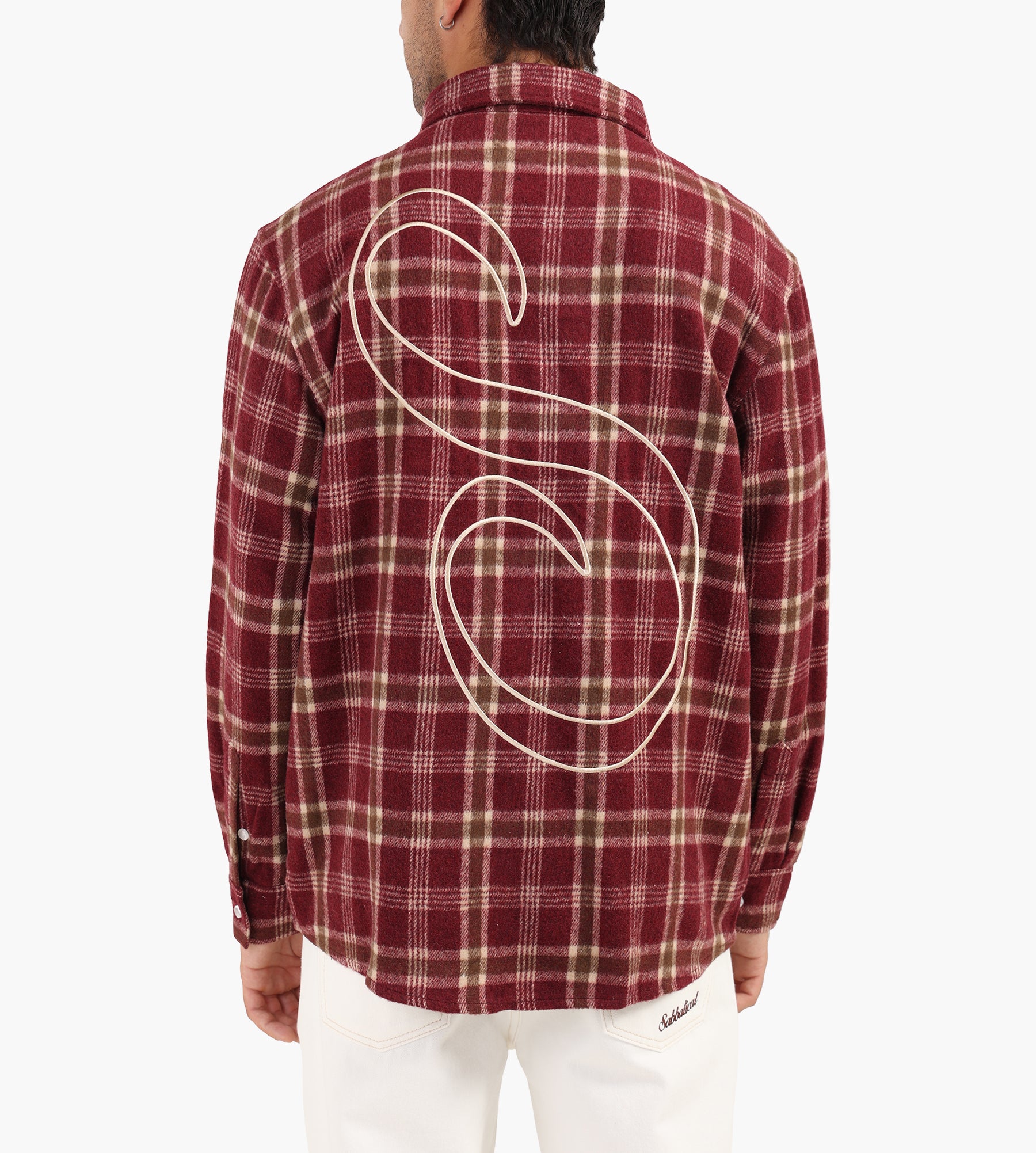 Sabbatical Salvatore Flannel Shirt Cabernet
