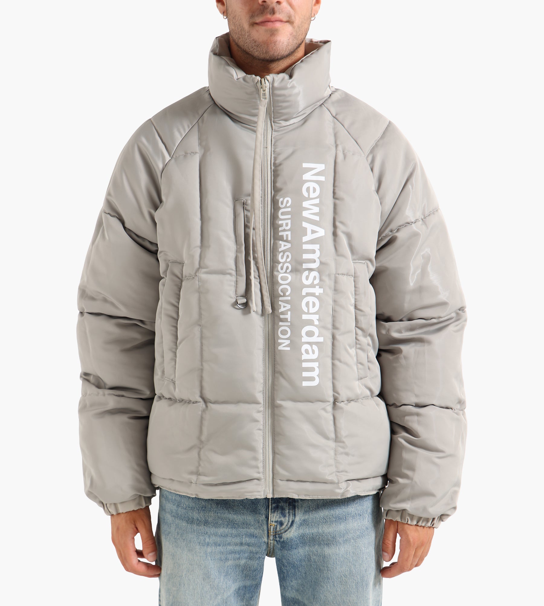 New Amsterdam Surf Association Reversible Safety Jacket Silver Sand