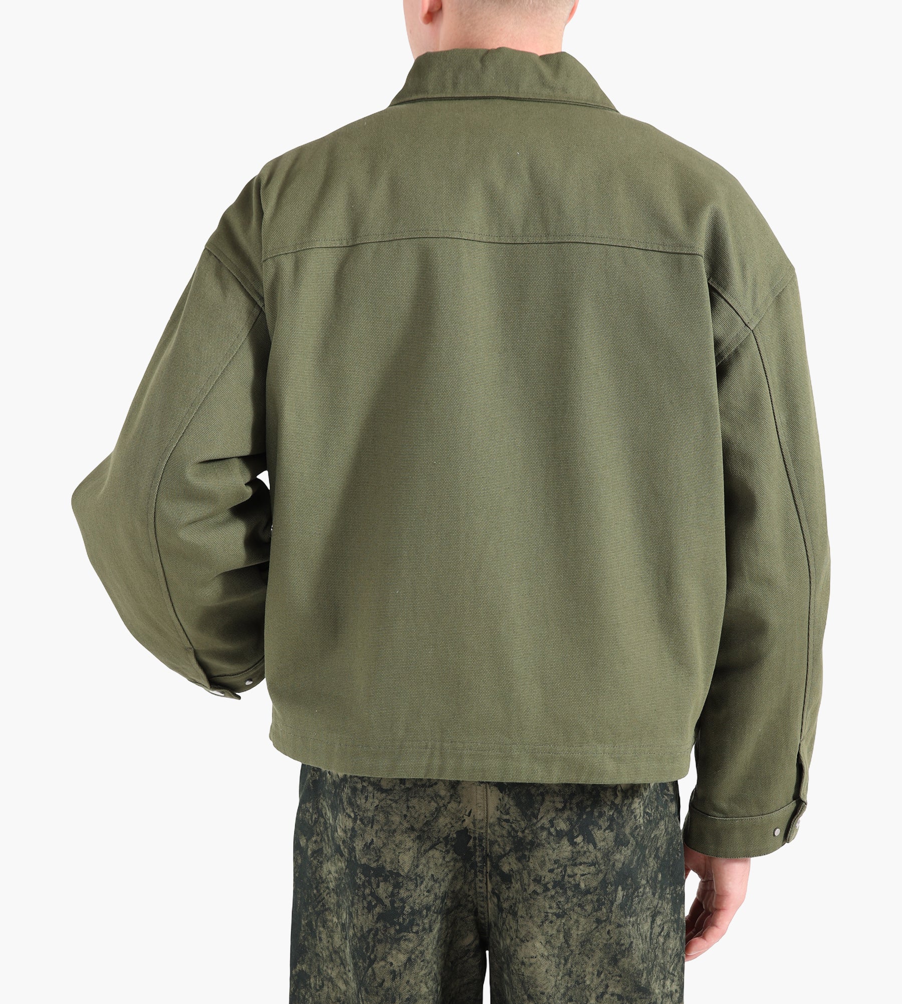 Arte Antwerp Inclined Pocket Jacket Green