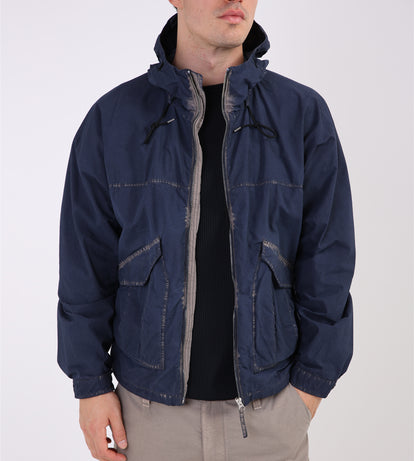 Ten-C Mid Layer Jacket Blue