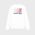 Sporty & Rich Bold Health Longsleeve White Sports Red Soda