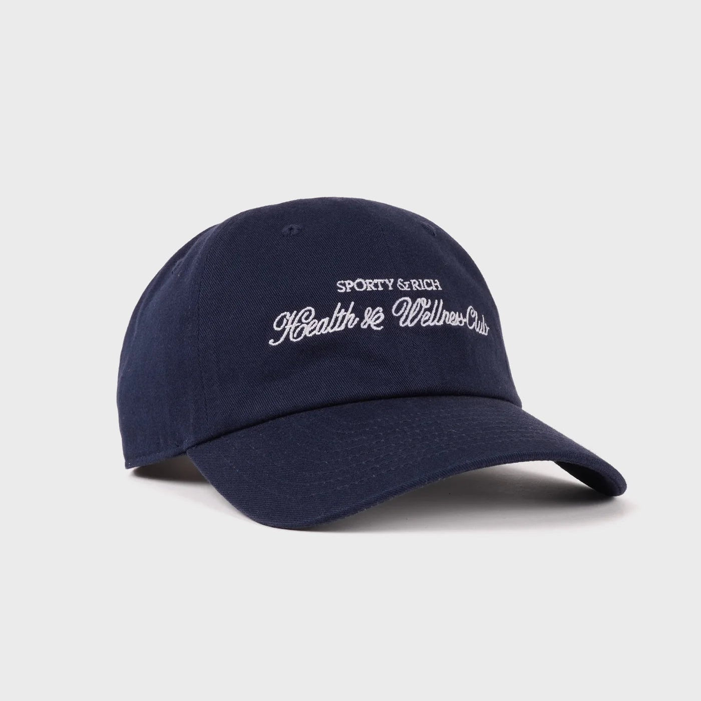 Sporty & Rich H&W Club Hat Light Navy White