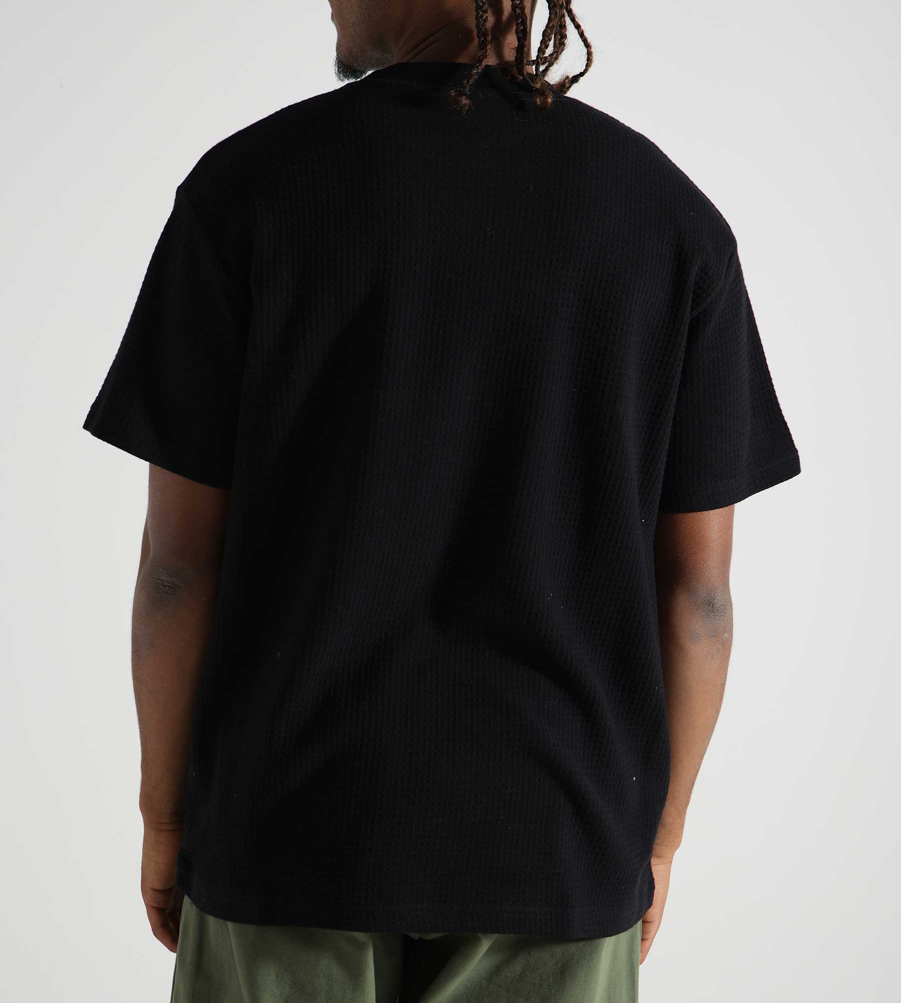 Service Works Waffle Pocket Tee Black