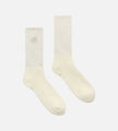 New Amsterdam Surf Association Embroidered Socks Washed White