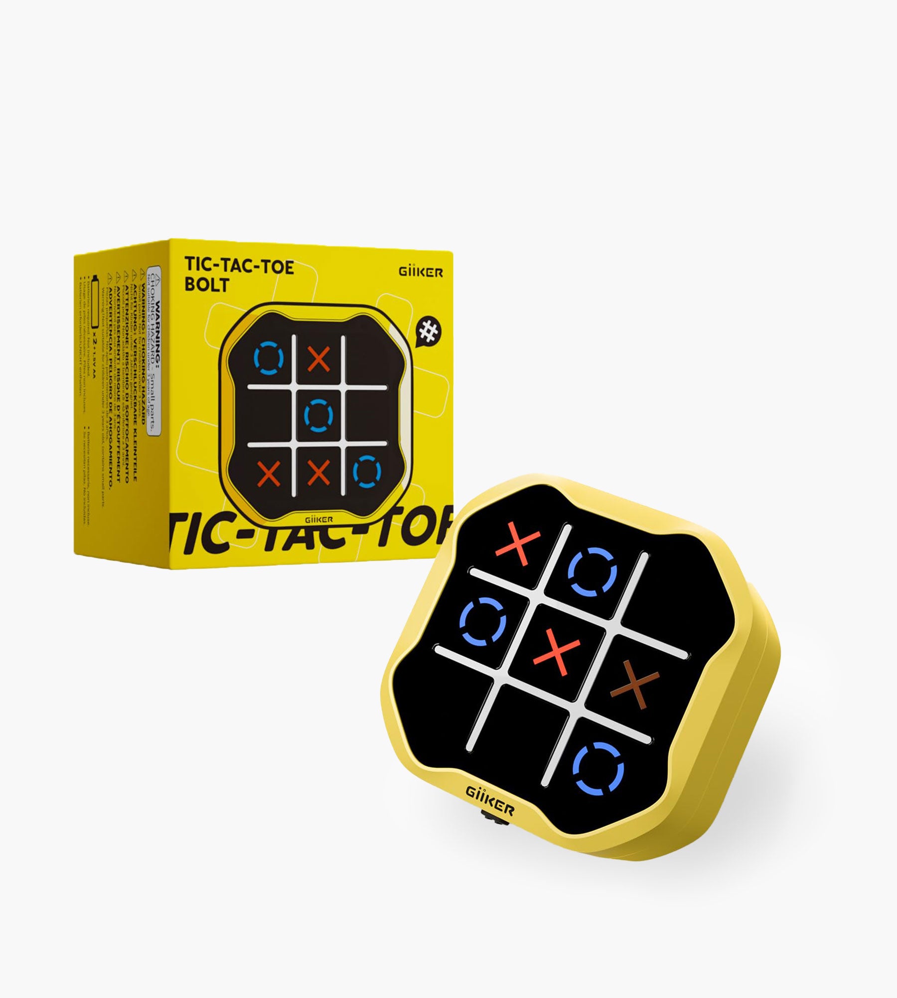 GiiKER Infinite Tic-Tac-Toe Bolt Yellow