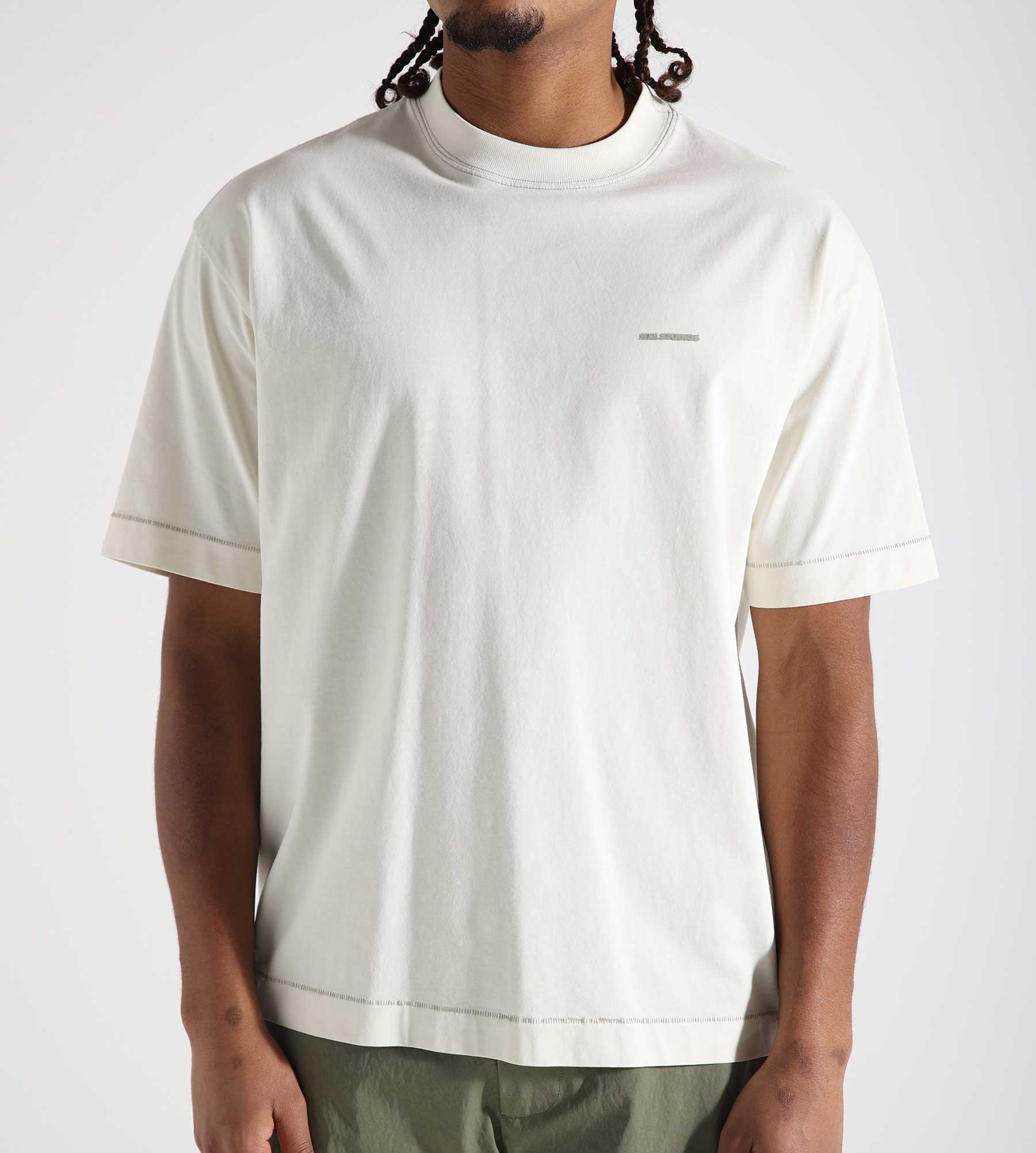 HAL Studios Micro Logo T-shirt Washed Off-White