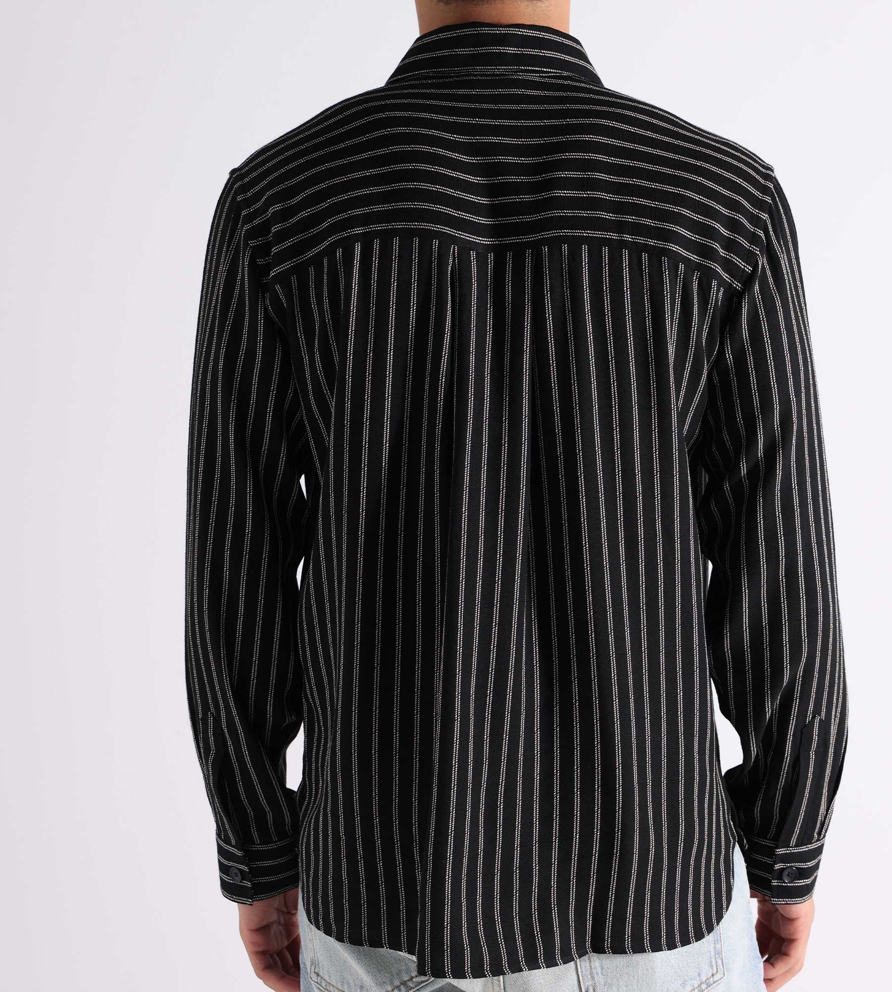 Libertine-Libertine Record 3531 Black Pinstripe