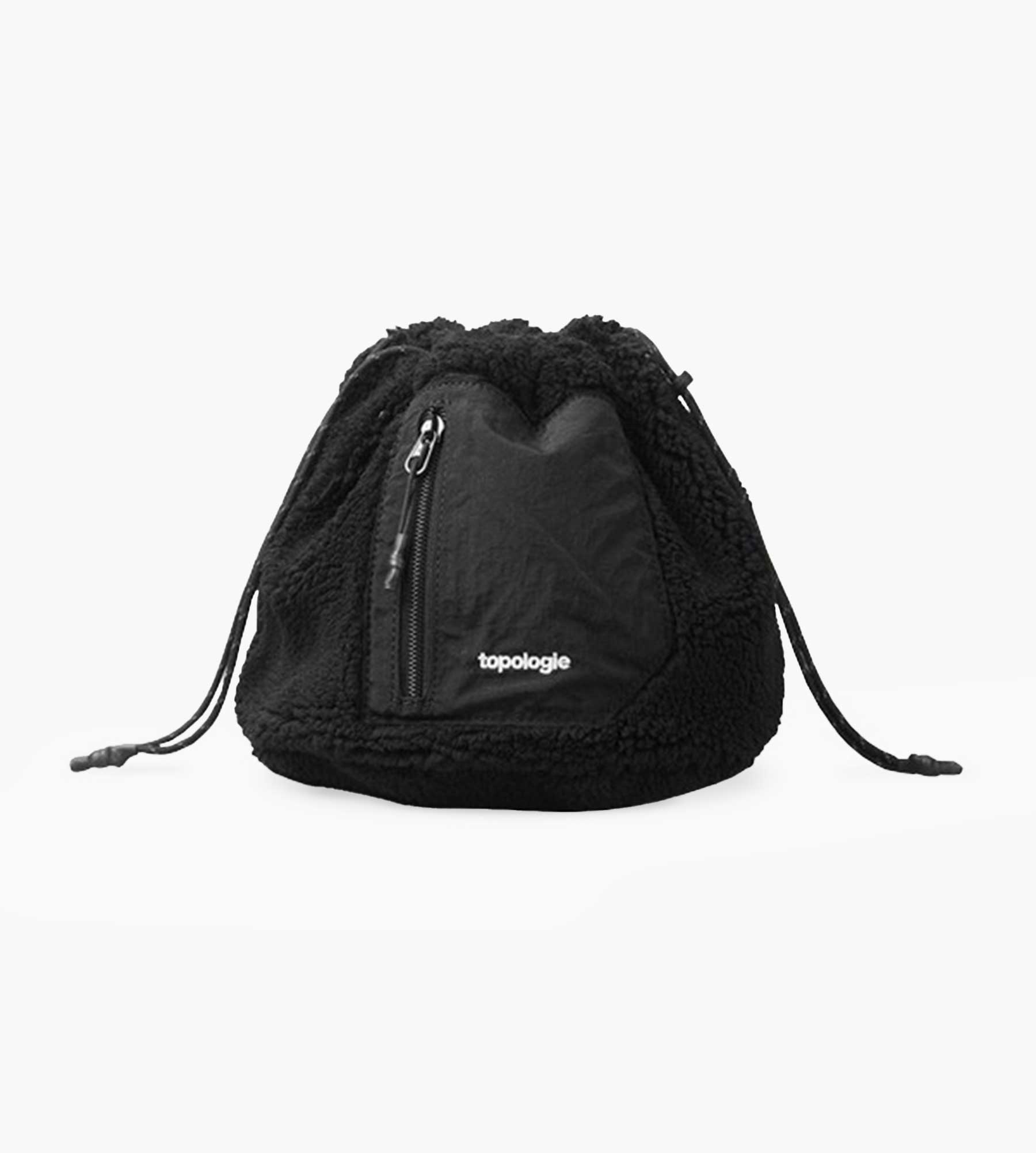 Topologie Wares Bags Reversible Bucket Black Fleece / Light