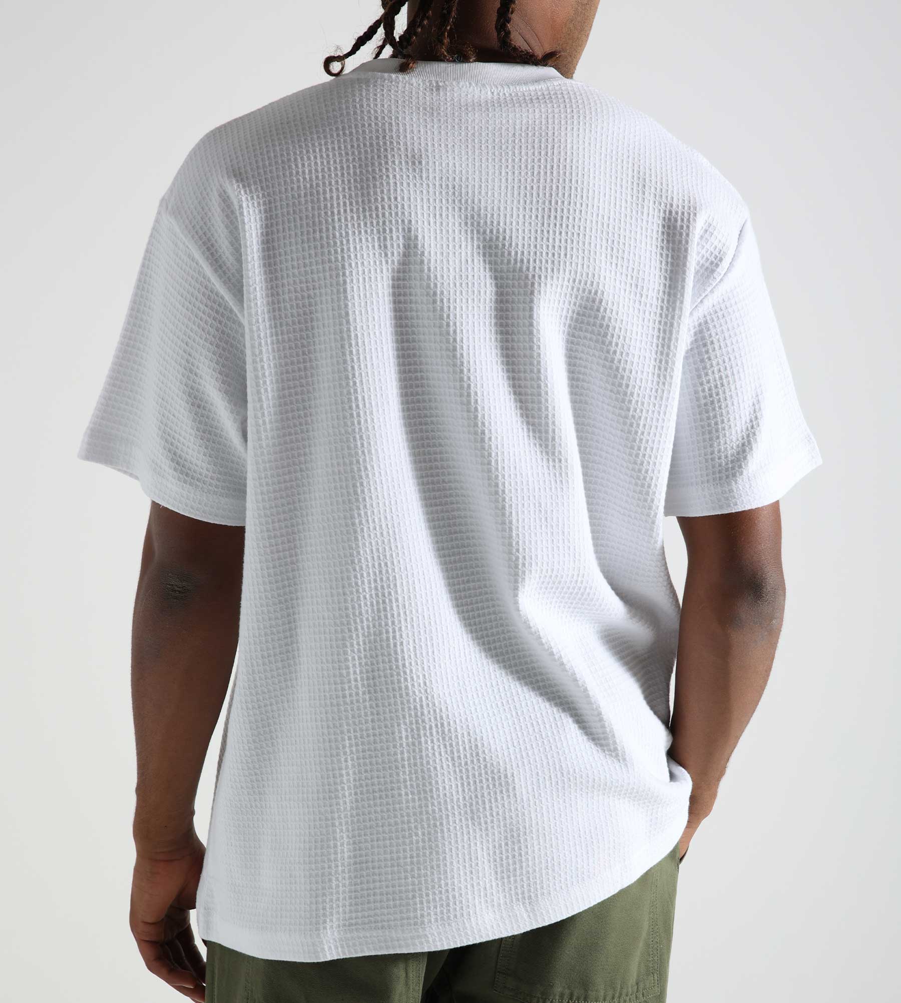 Service Works Waffle Pocket Tee White