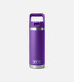 YETI Rambler 18 Oz Colour Straw Bottle Pace Purple
