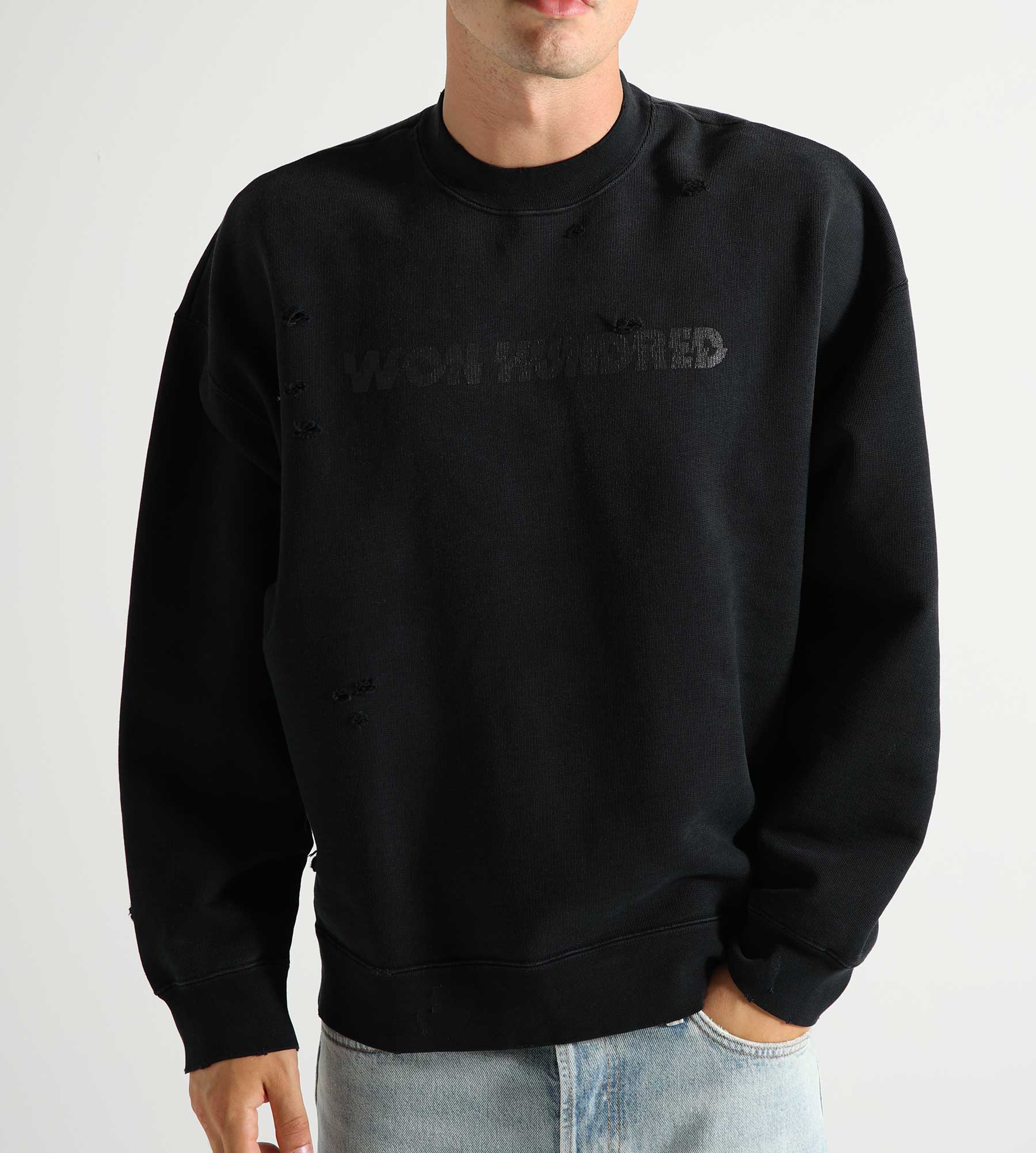 Won Hundred Jalen Sweater Washed Black