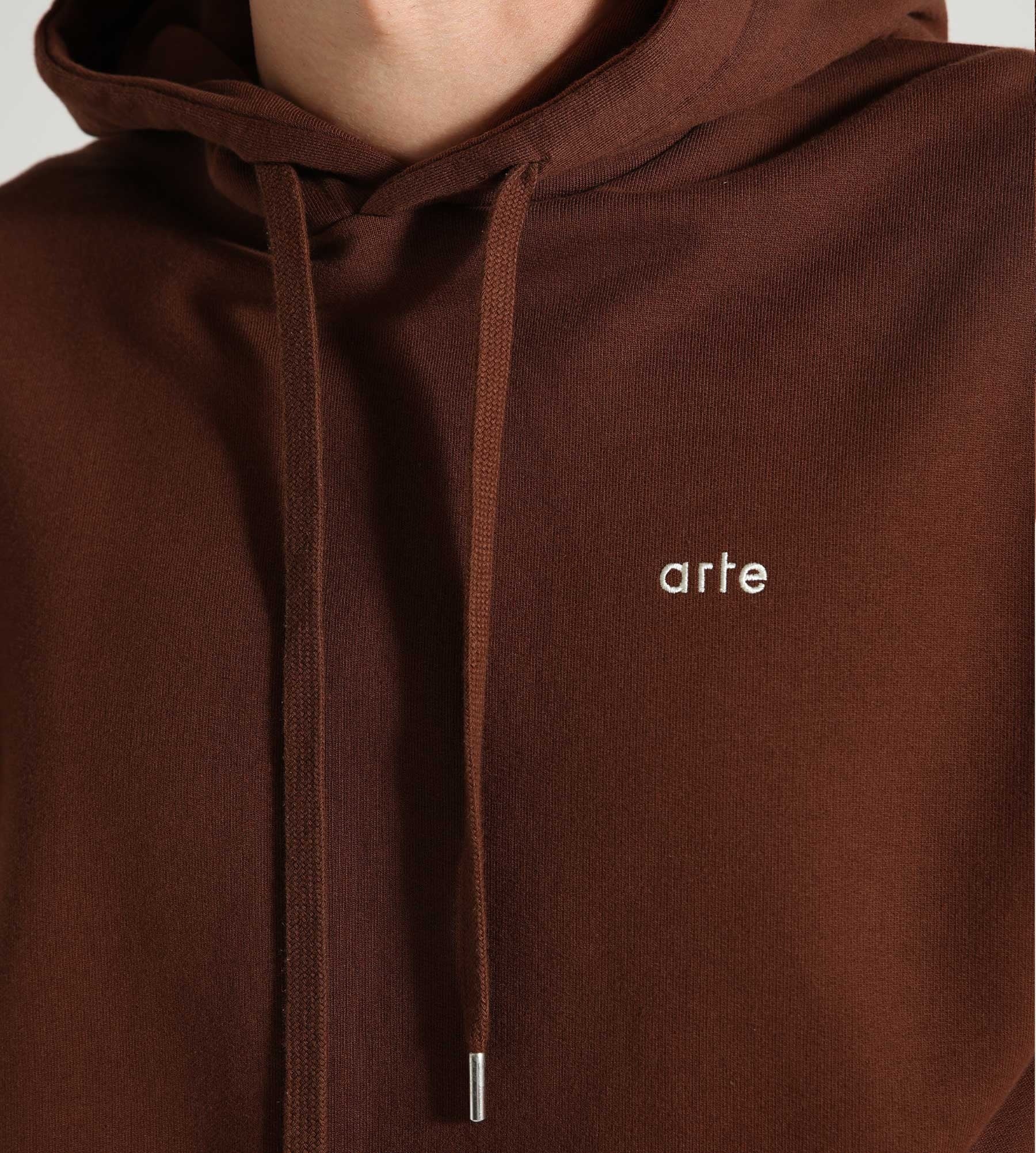 Arte Antwerp Blooming Ideas Hoodie Brown