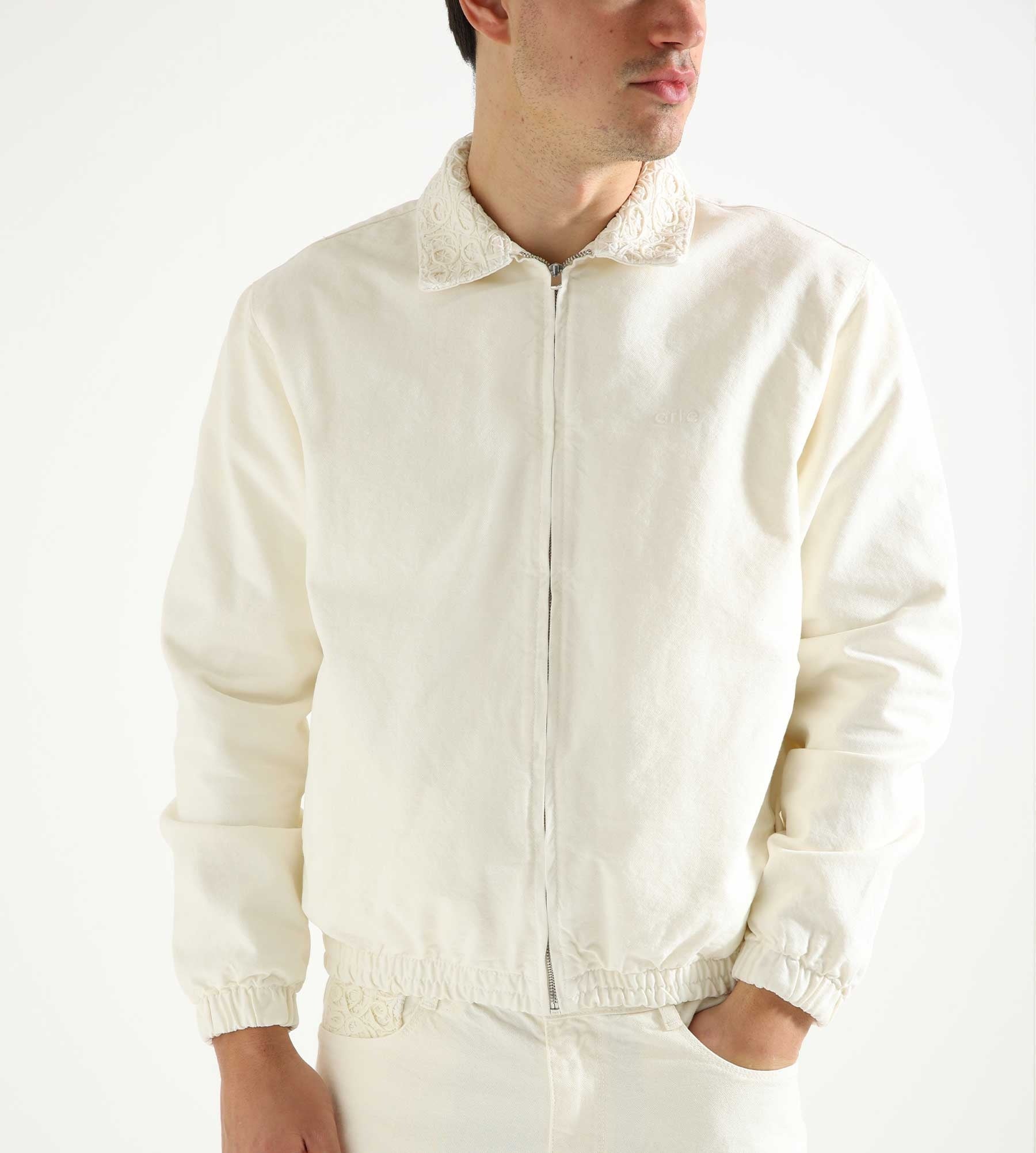 Arte Antwerp Joshua Detail Collar Jacket Cream