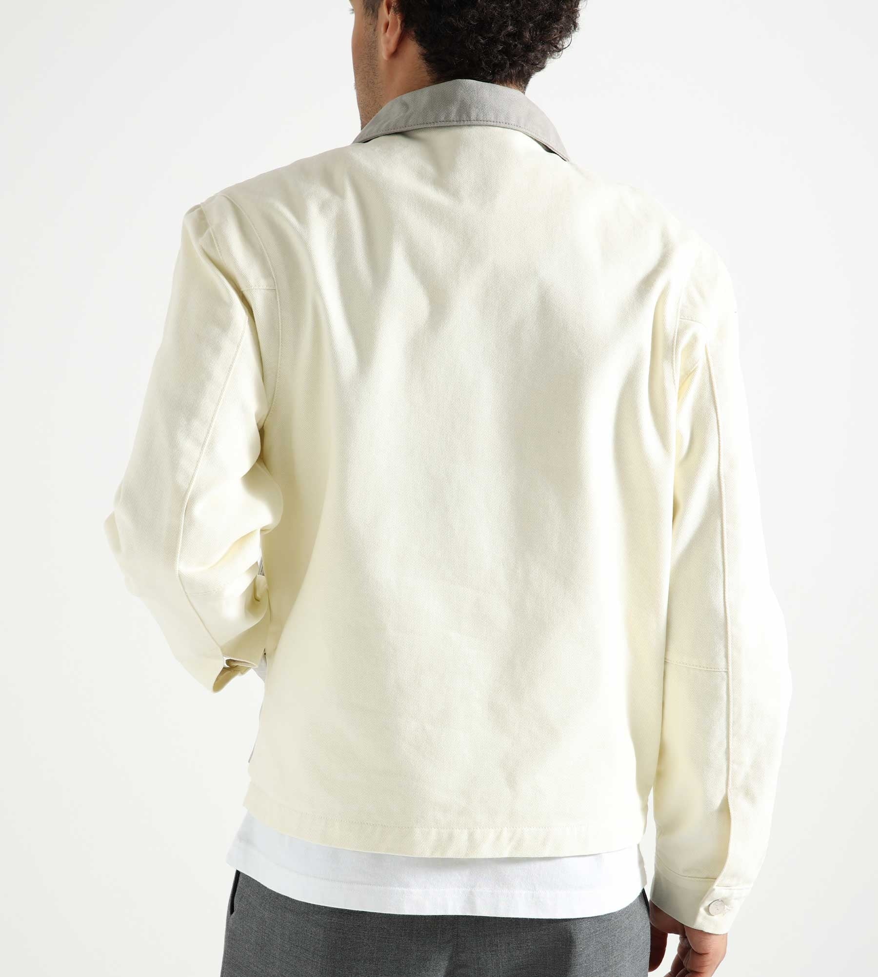 Arte Antwerp John Contrast Jacket Cream Grey