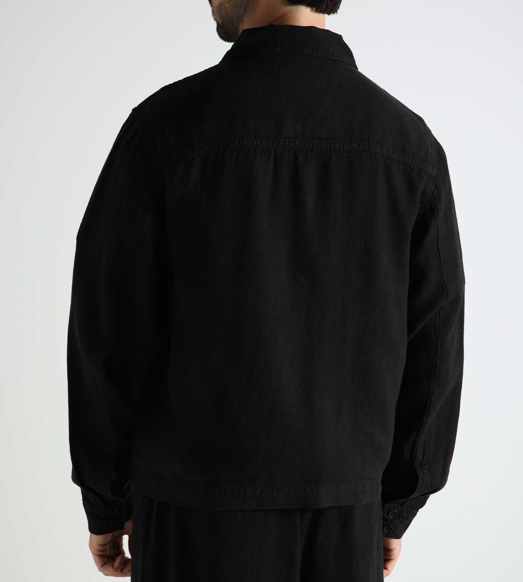 Arte Antwerp Jan Linnen Jacket Black