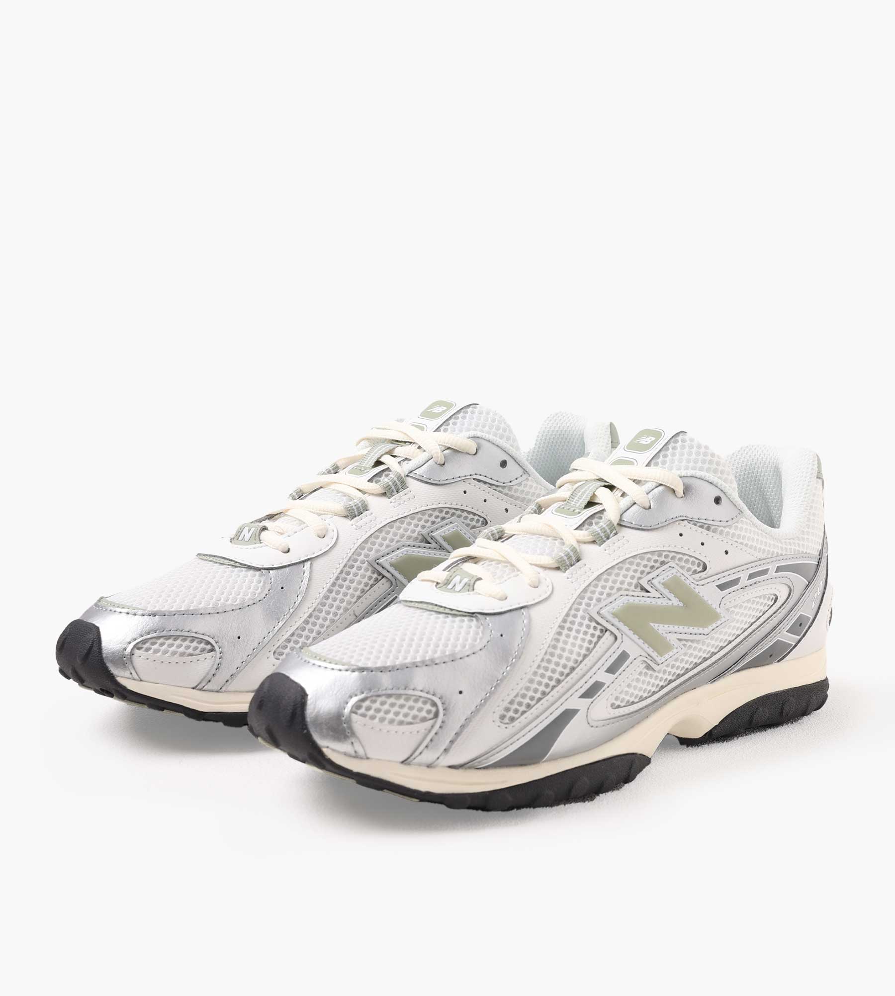 New Balance U204LSWB Silver Metallic Garter Snake