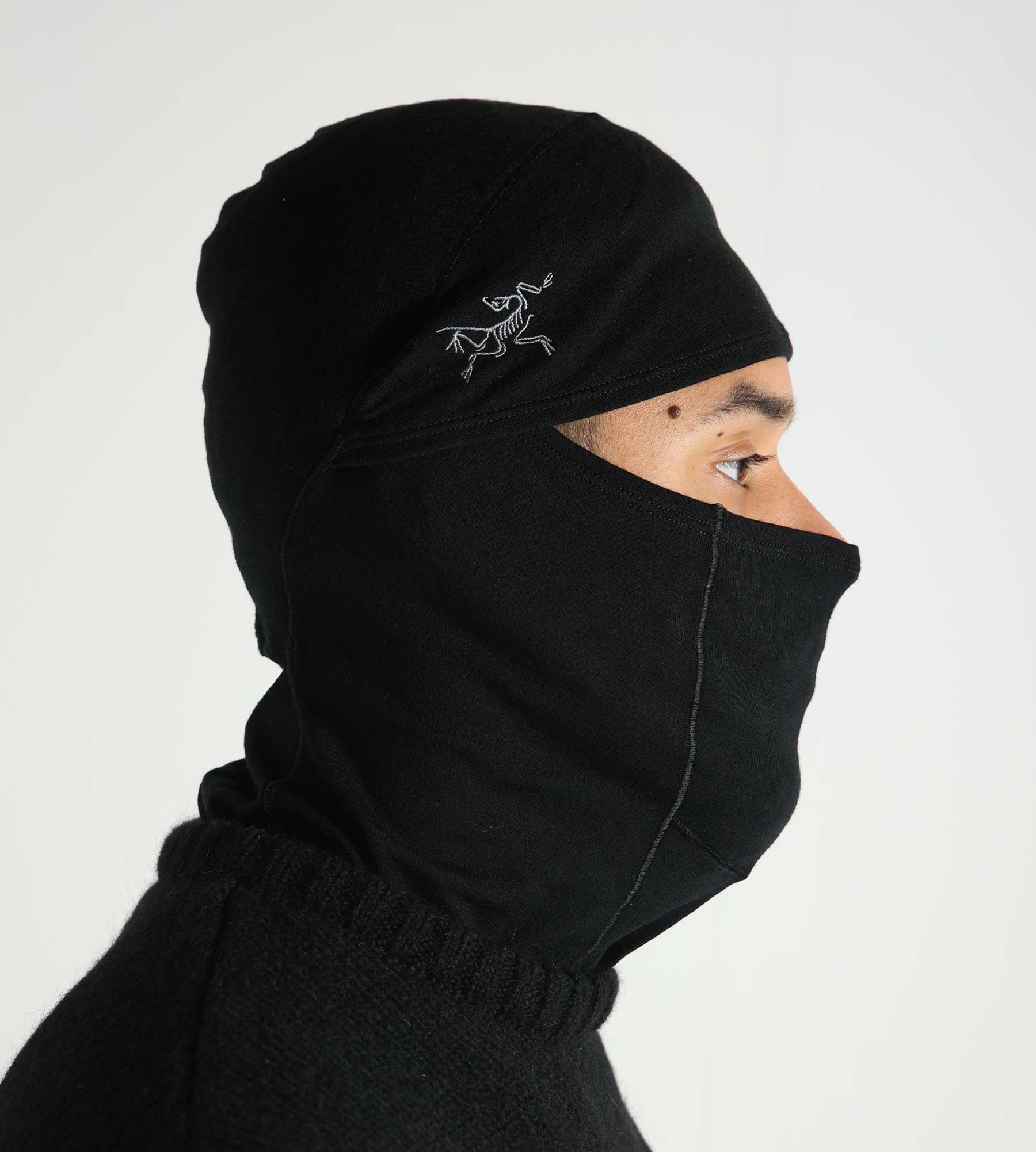 Arc'teryx Rho Lightweight Wool Balaclava Black