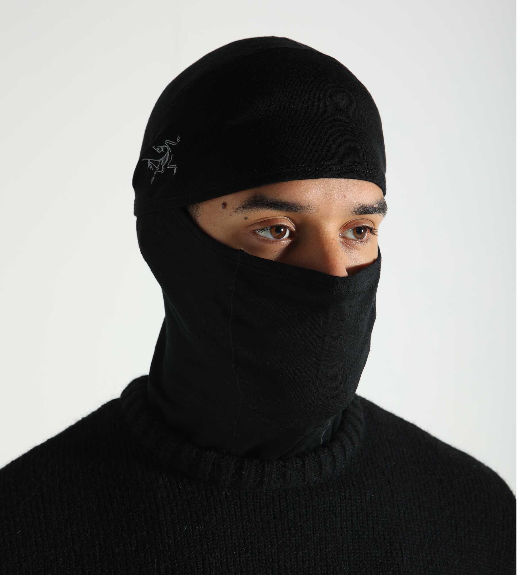 Arc'teryx Rho Lightweight Wool Balaclava Black