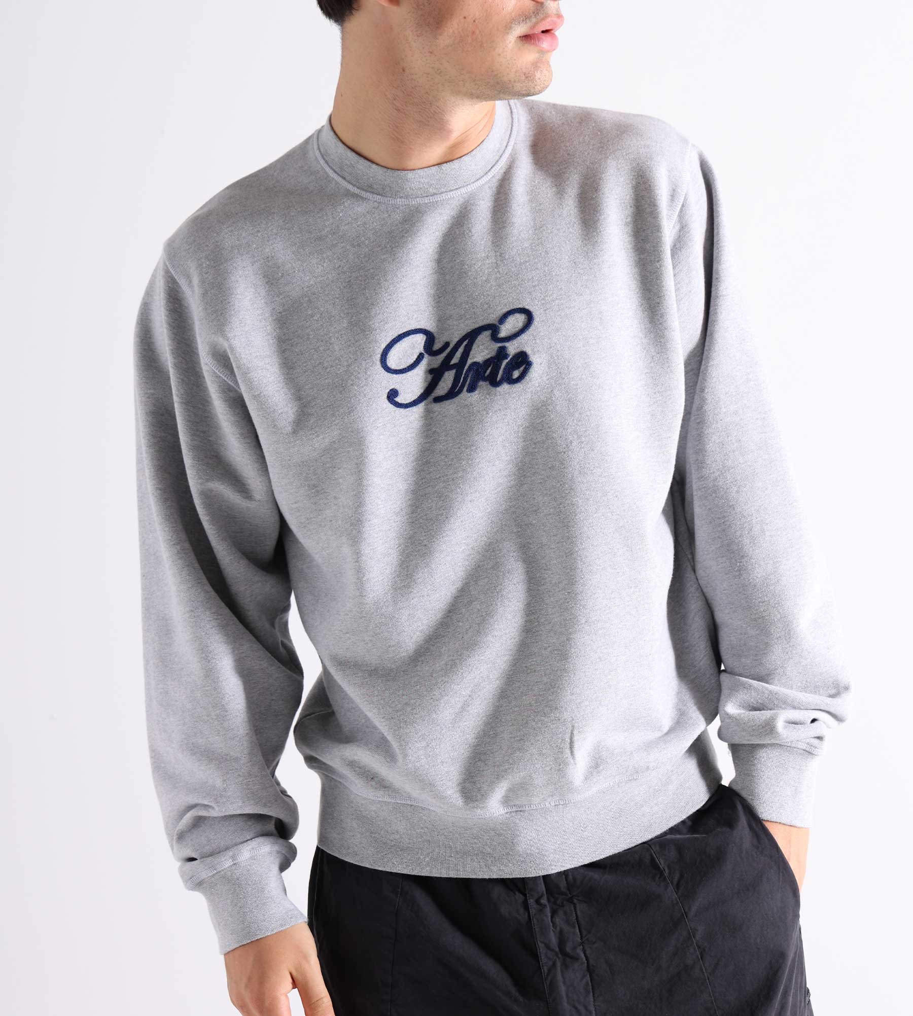 Arte Antwerp Logo Crewneck Grey