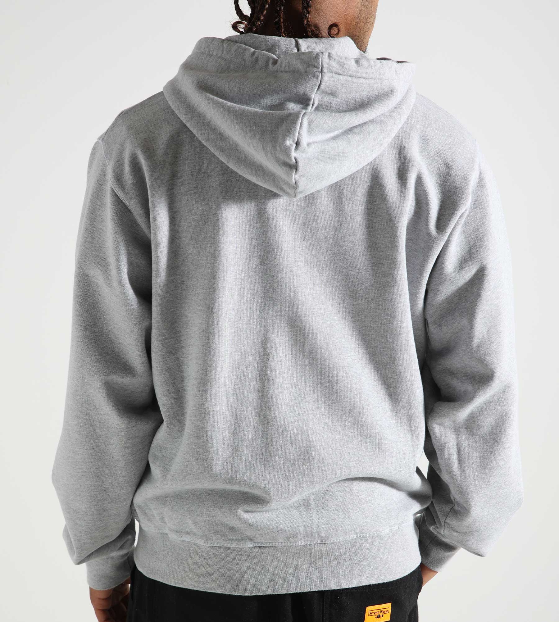 Arte Antwerp Embroidery Zip Hoodie Grey