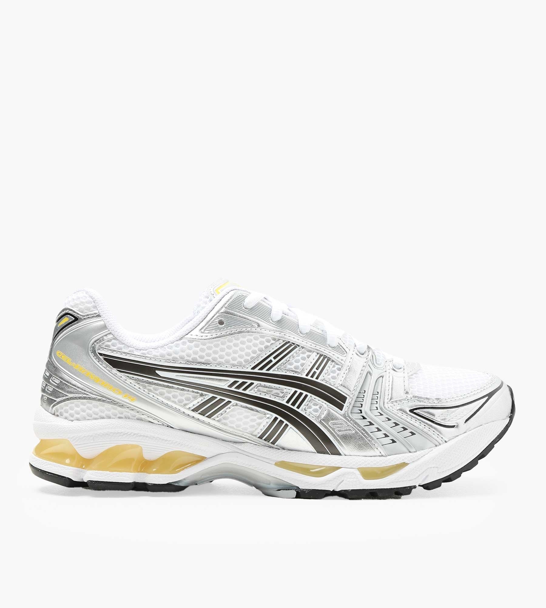 Asics Gel-Kayano 14 White Tai-Chi Yellow