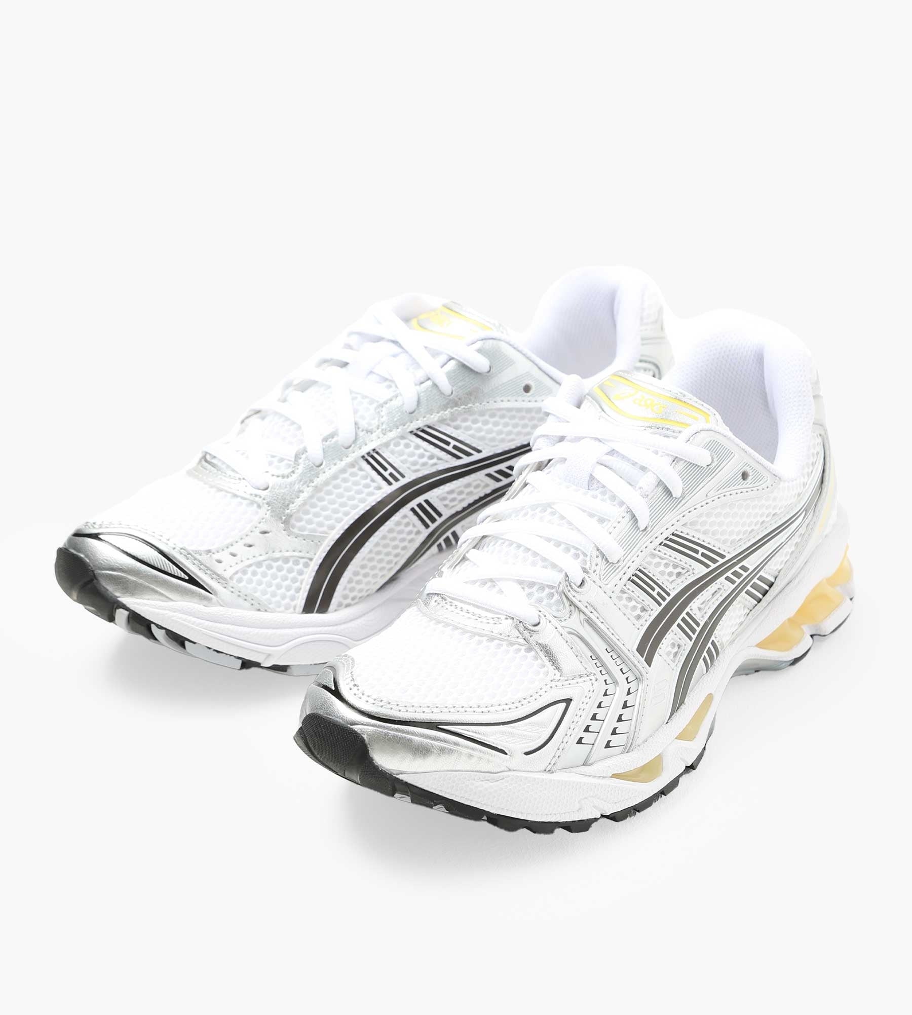 Asics Gel-Kayano 14 White Tai-Chi Yellow