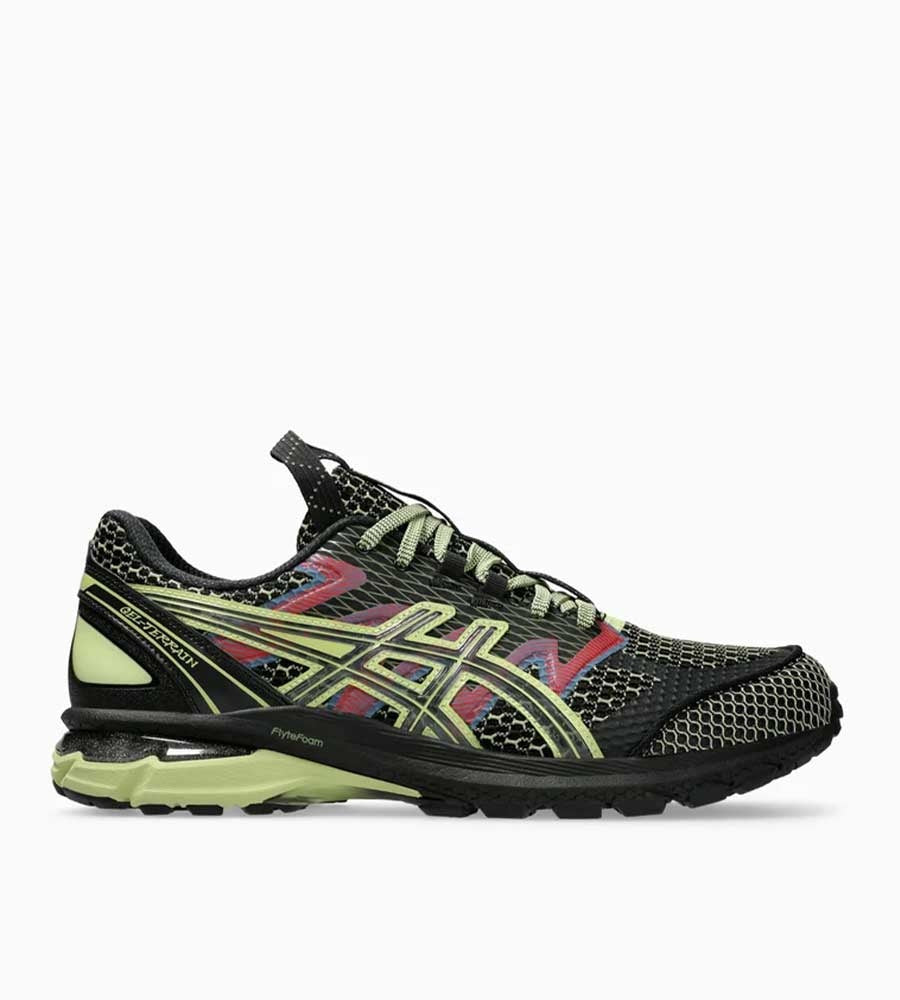 Asics US4-S Gel-Terrain Black Neon Lime