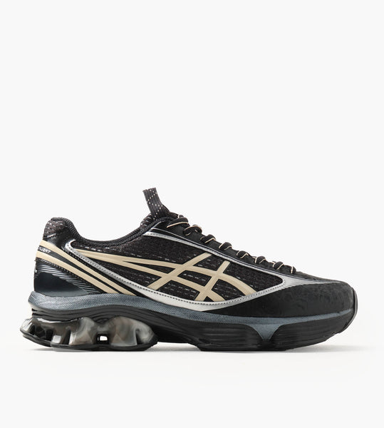 【ASICS】 US6-S GEL-KINETIC FLUENT Asics US6-S GEL-Kinetic Fluent Black Vanilla