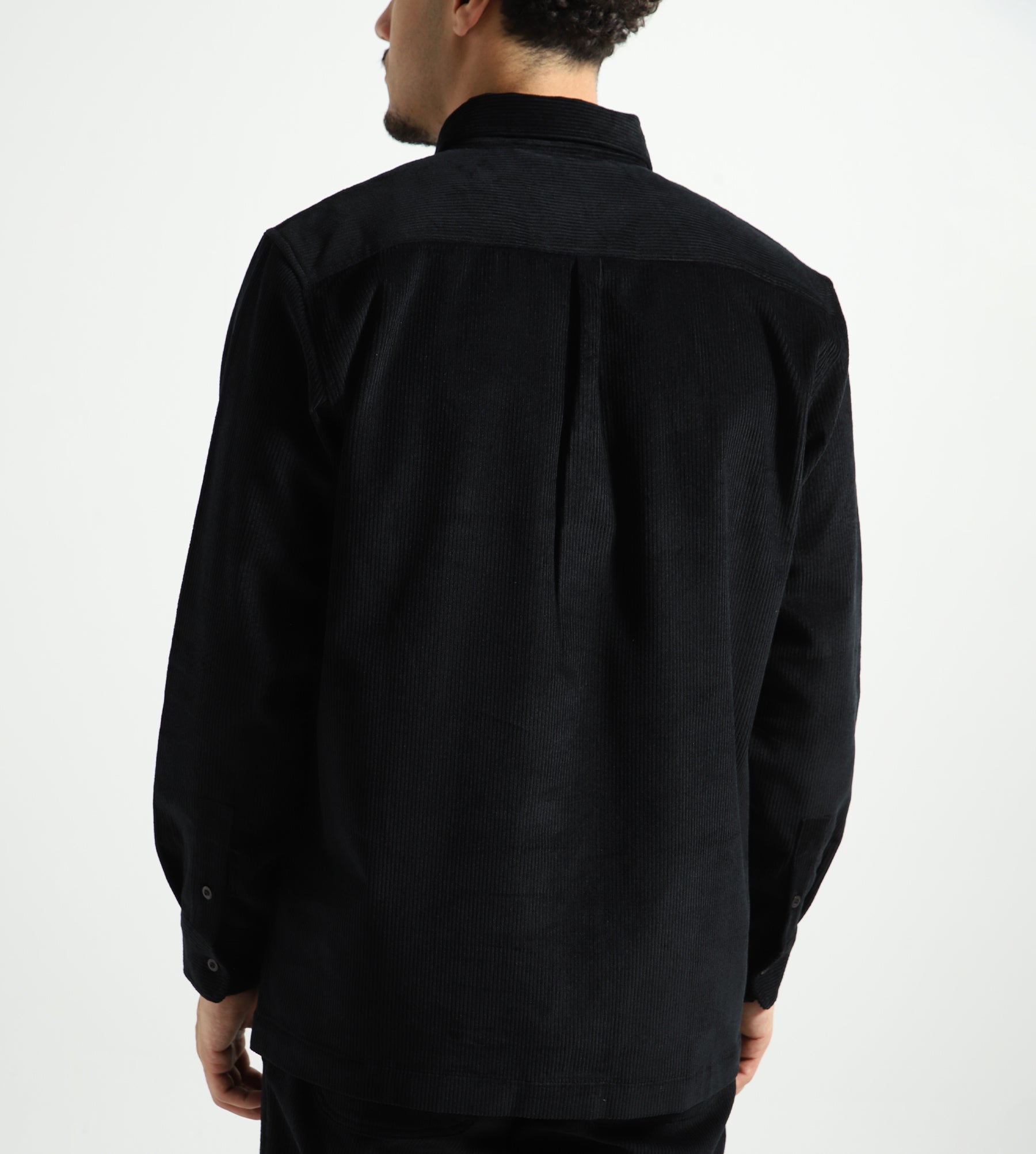 Baskèts Corduroy Shirt Black