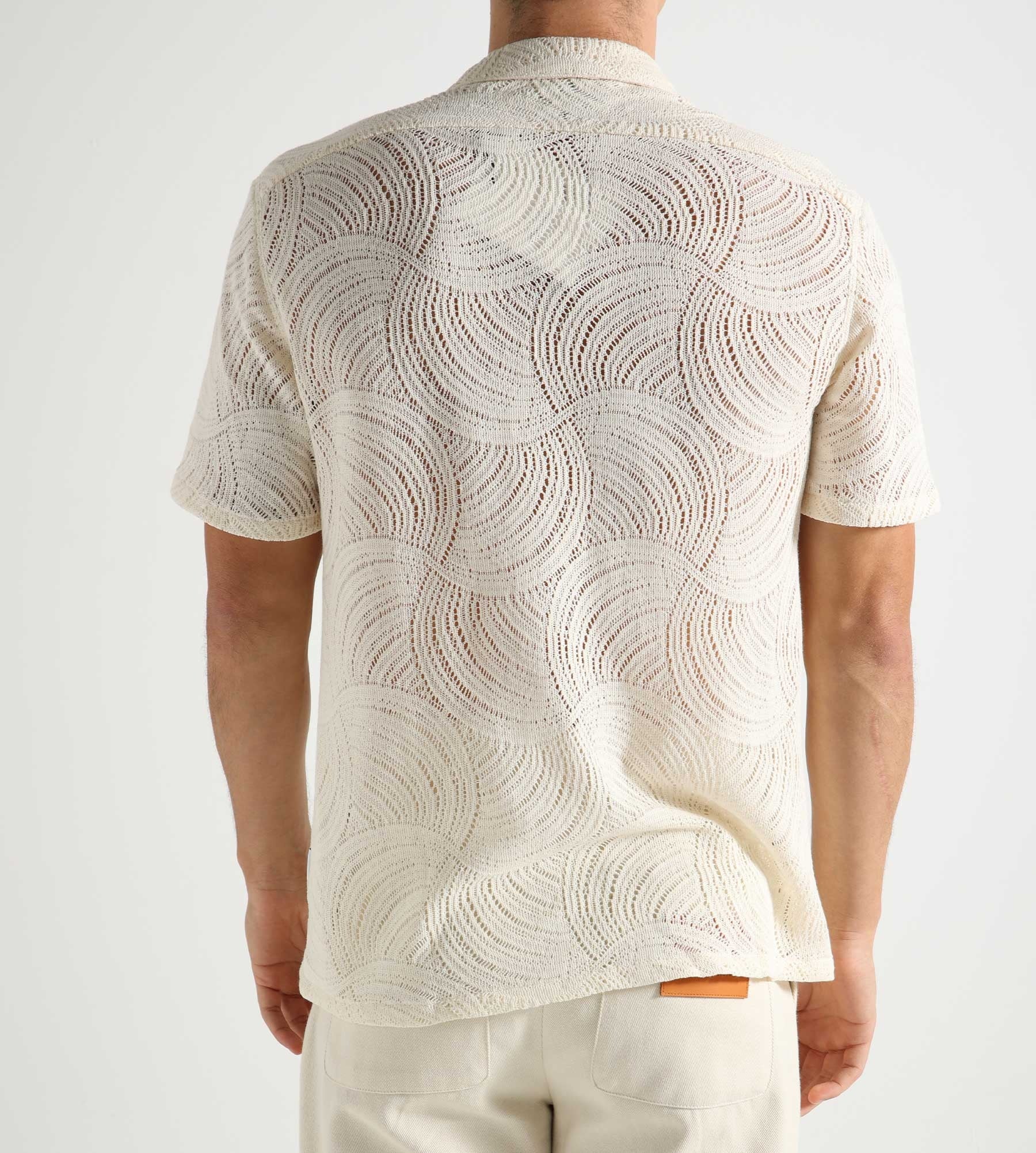 Arte Antwerp Stan Croche Shirt Cream