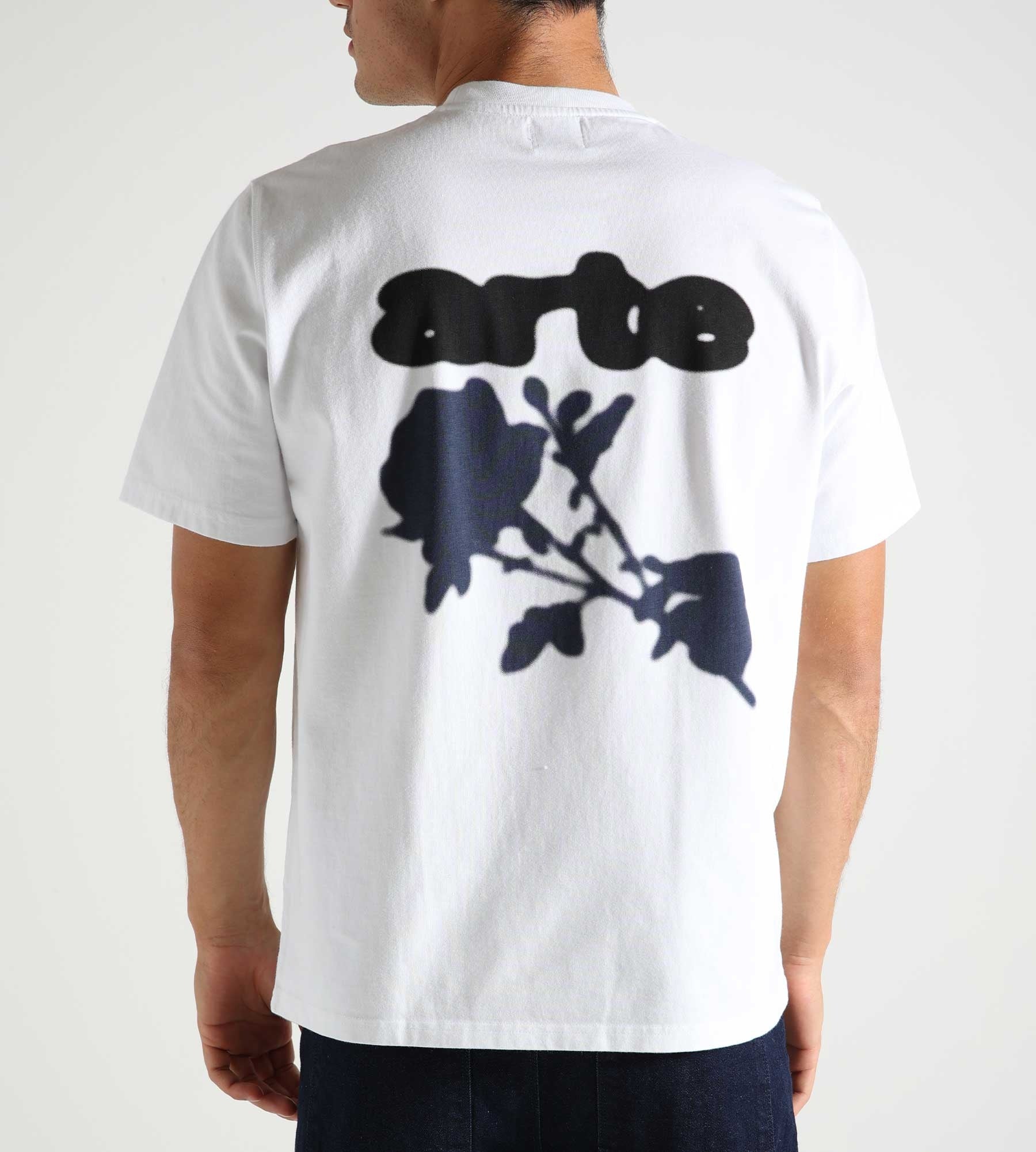 Arte Antwerp Blur Flower T-shirt White