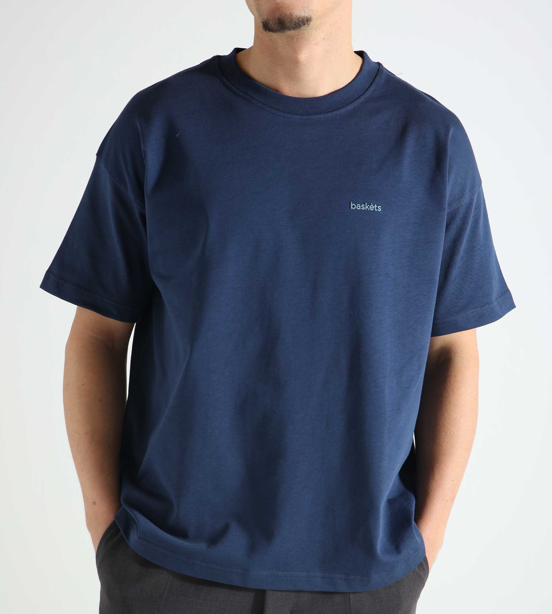 Baskèts Modern Essential Tee Deep Marine