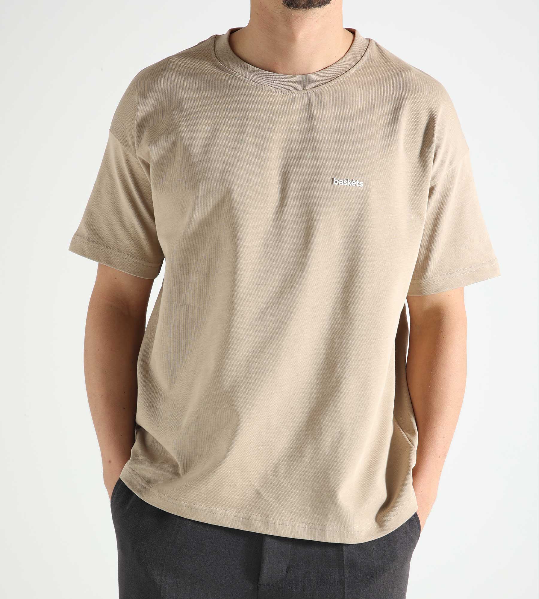 Baskèts Modern Essential Tee After Taupe