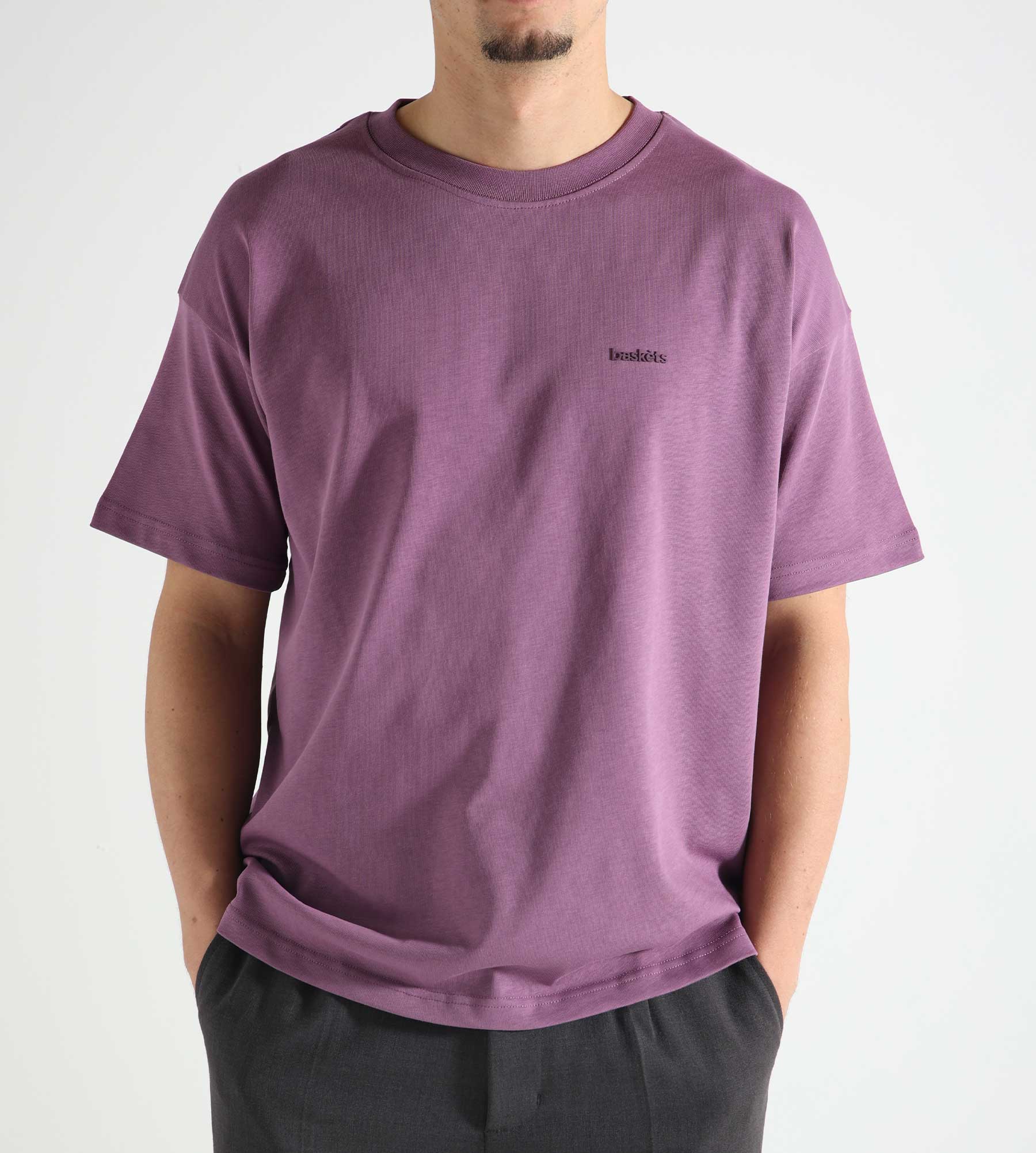 Baskèts Modern Essential Tee Smoked Grape