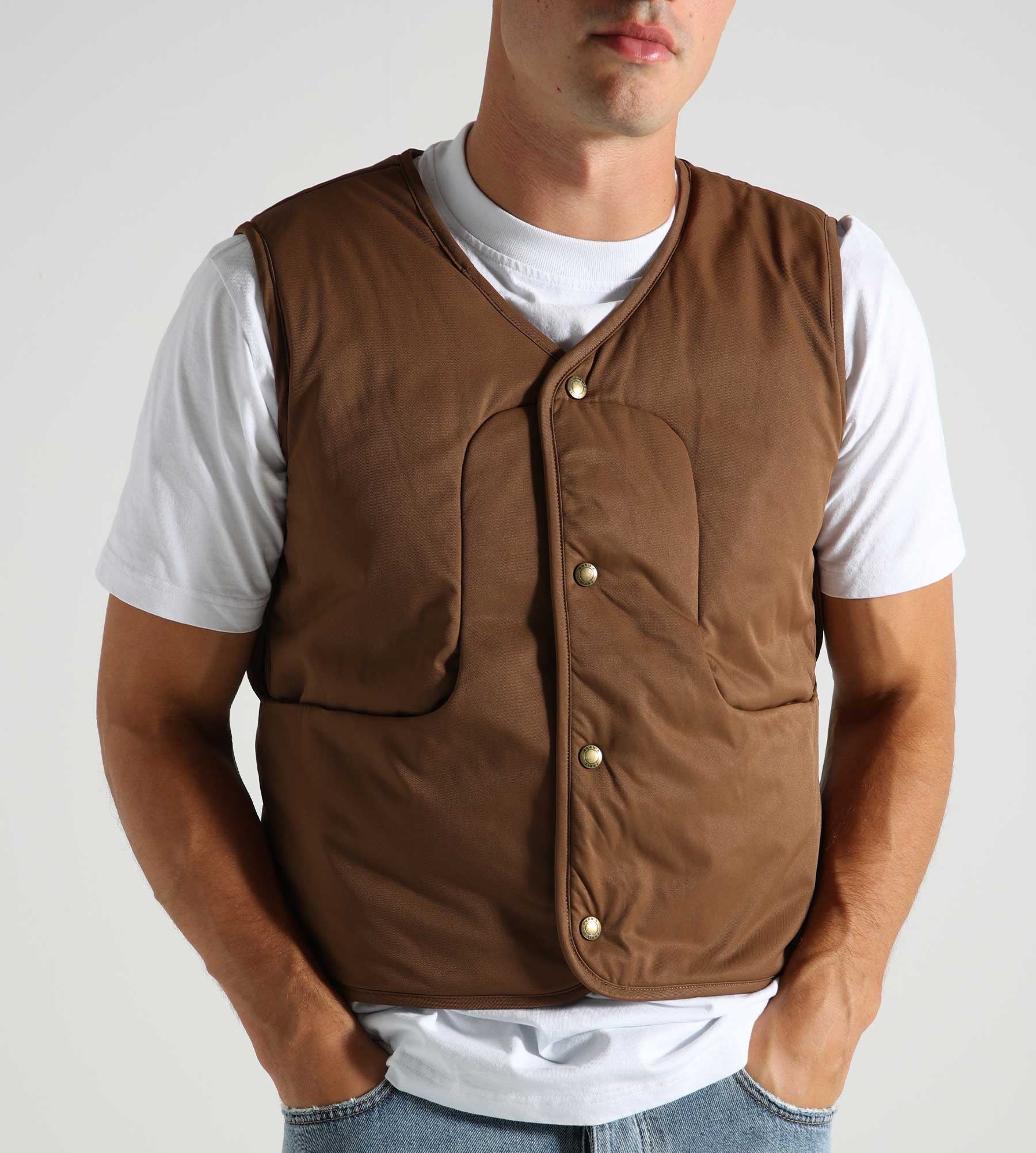 Bram's Fruit Tuscan Vest Brown