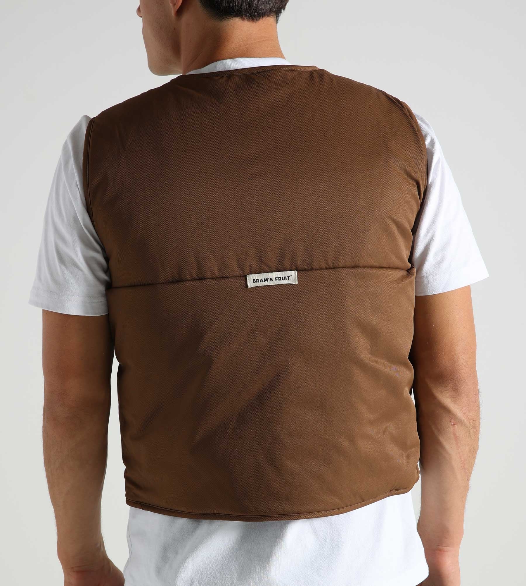 Bram's Fruit Tuscan Vest Brown