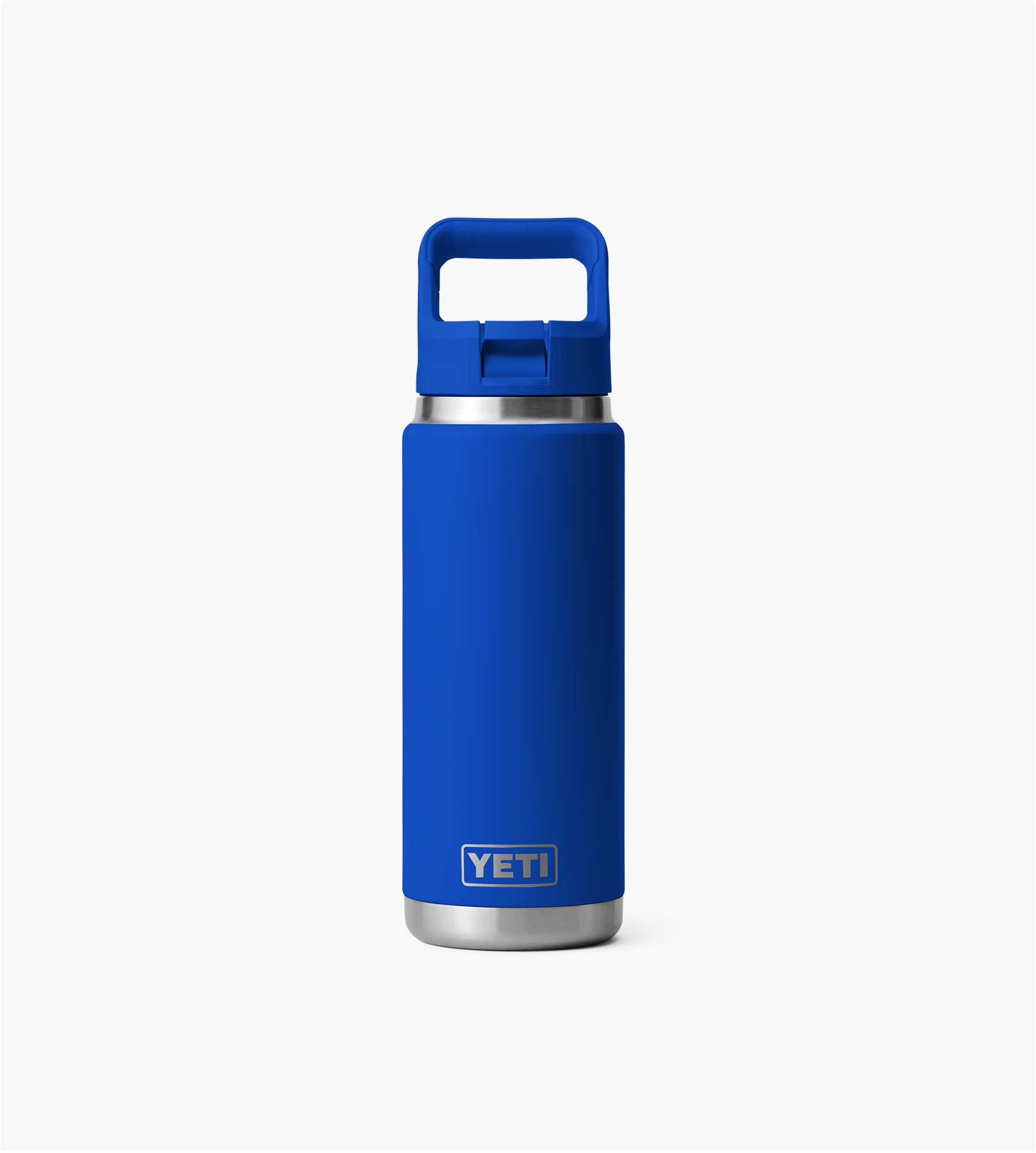 YETI Rambler 26oz Colour Straw Bottle Royal Blue