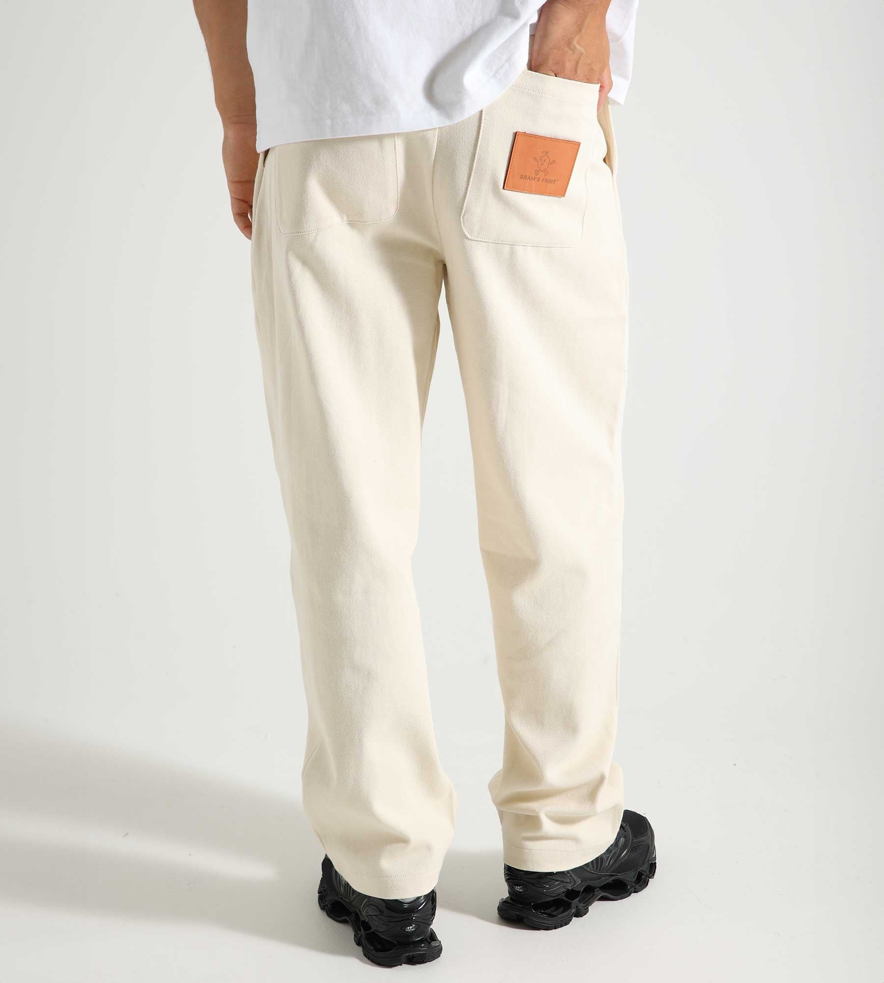 Bram's Fruit Twill Trousers Beige