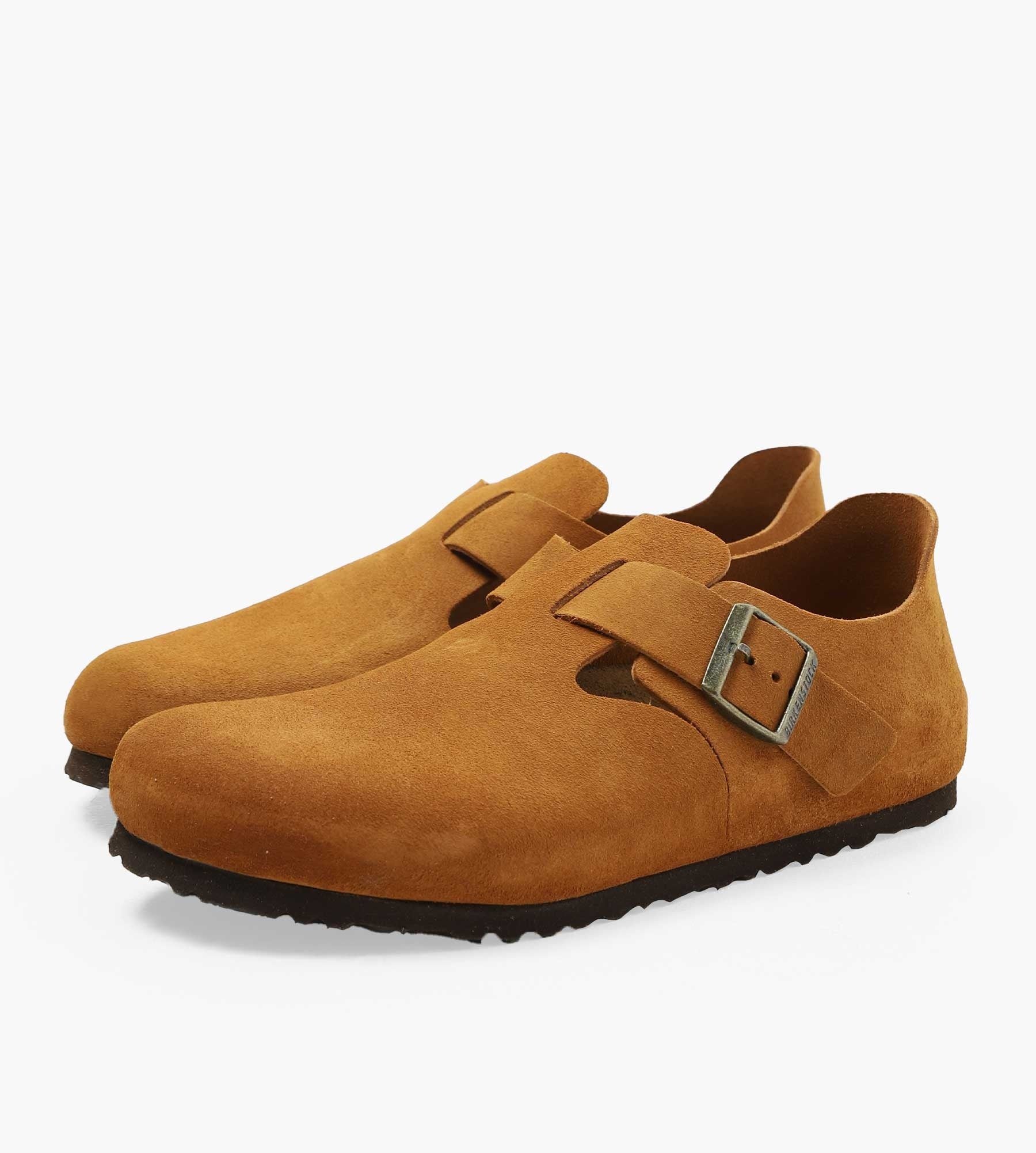 Birkenstock London Suede Leather Mink