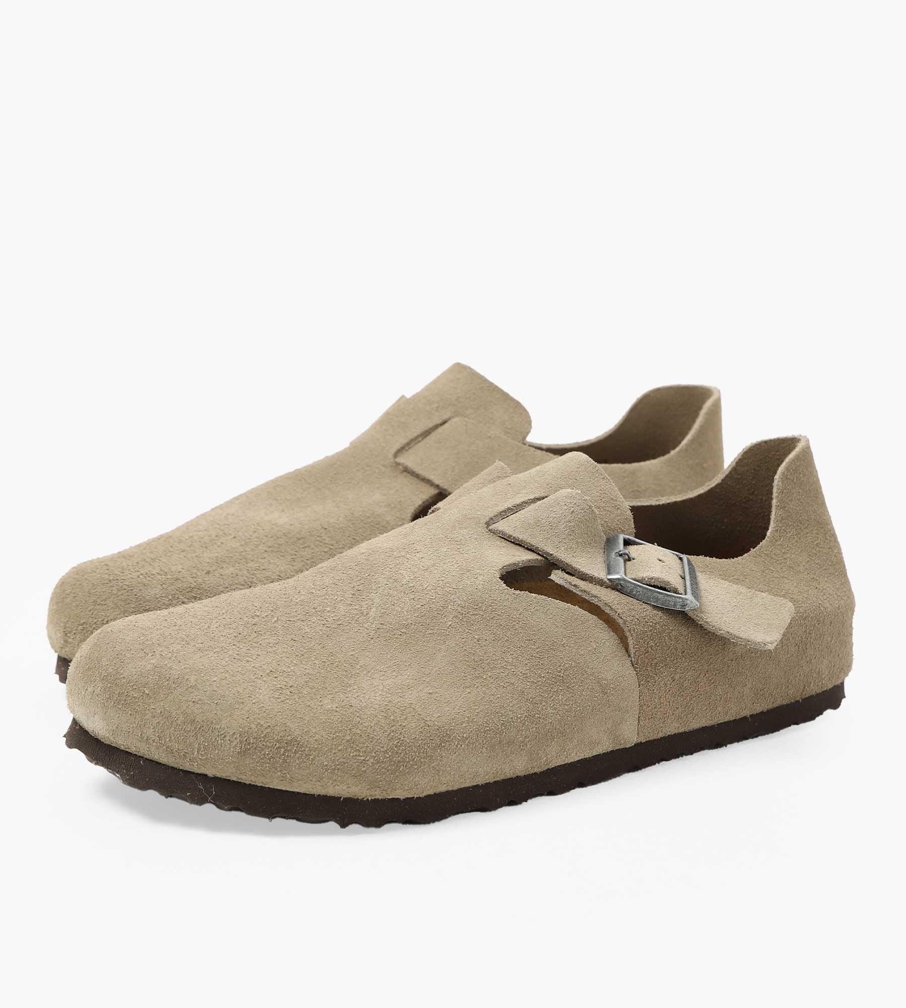 Birkenstock London Suede Leather Taupe