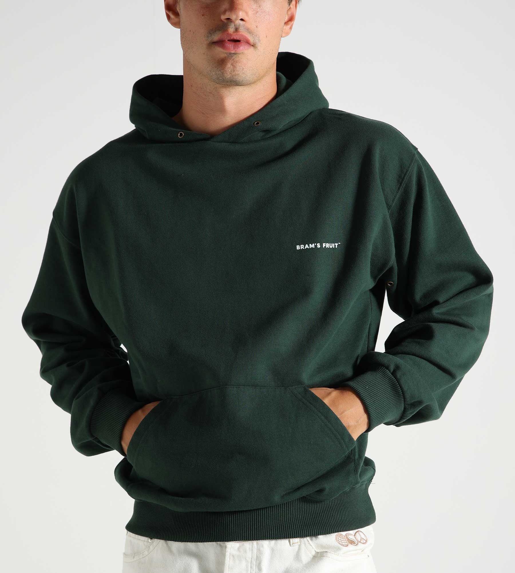 Bram's Fruit Eyelet Hoodie Green